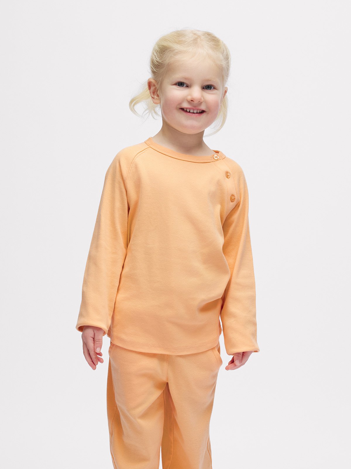 Gullkorn Villvette Genser Fersken