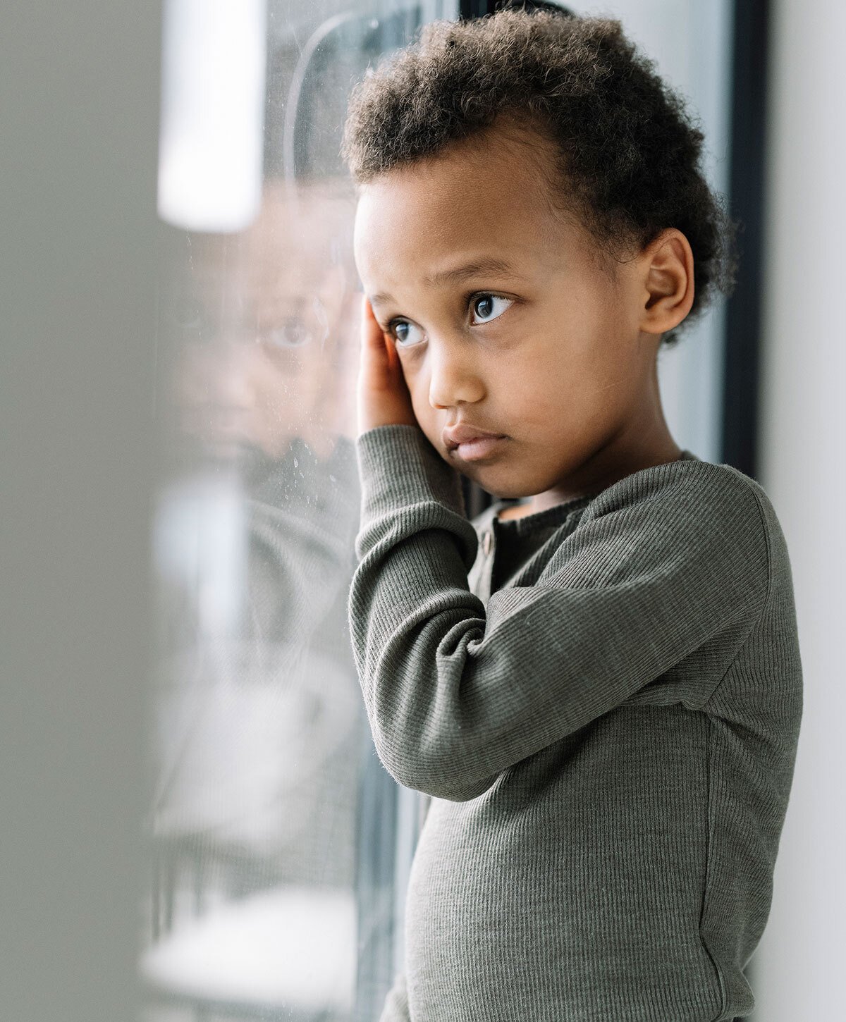 Gullkorn Billie Ulltrøye Dyp Oliven