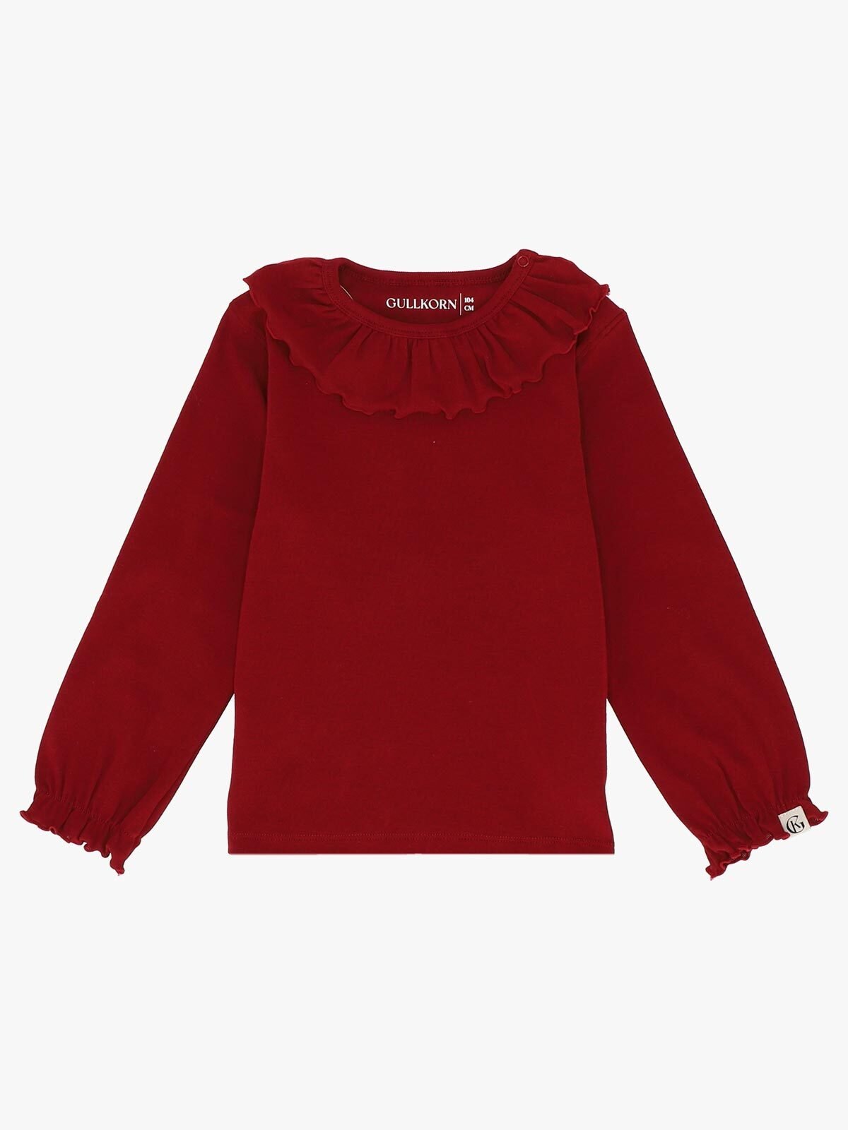 Gullkorn Sonja Longsleeve Dyp Rød