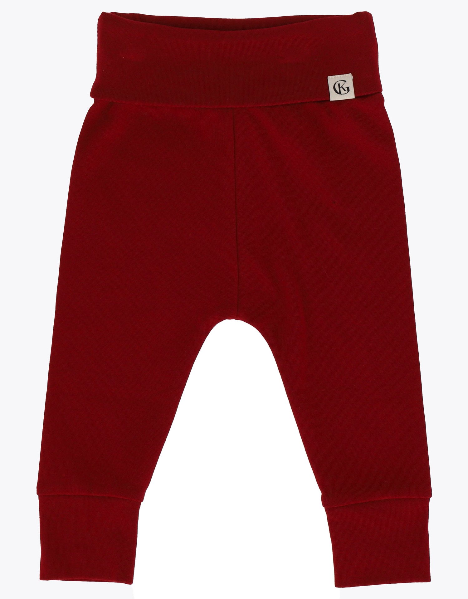 Gullkorn Mys Baby Bukse Dyp Rød