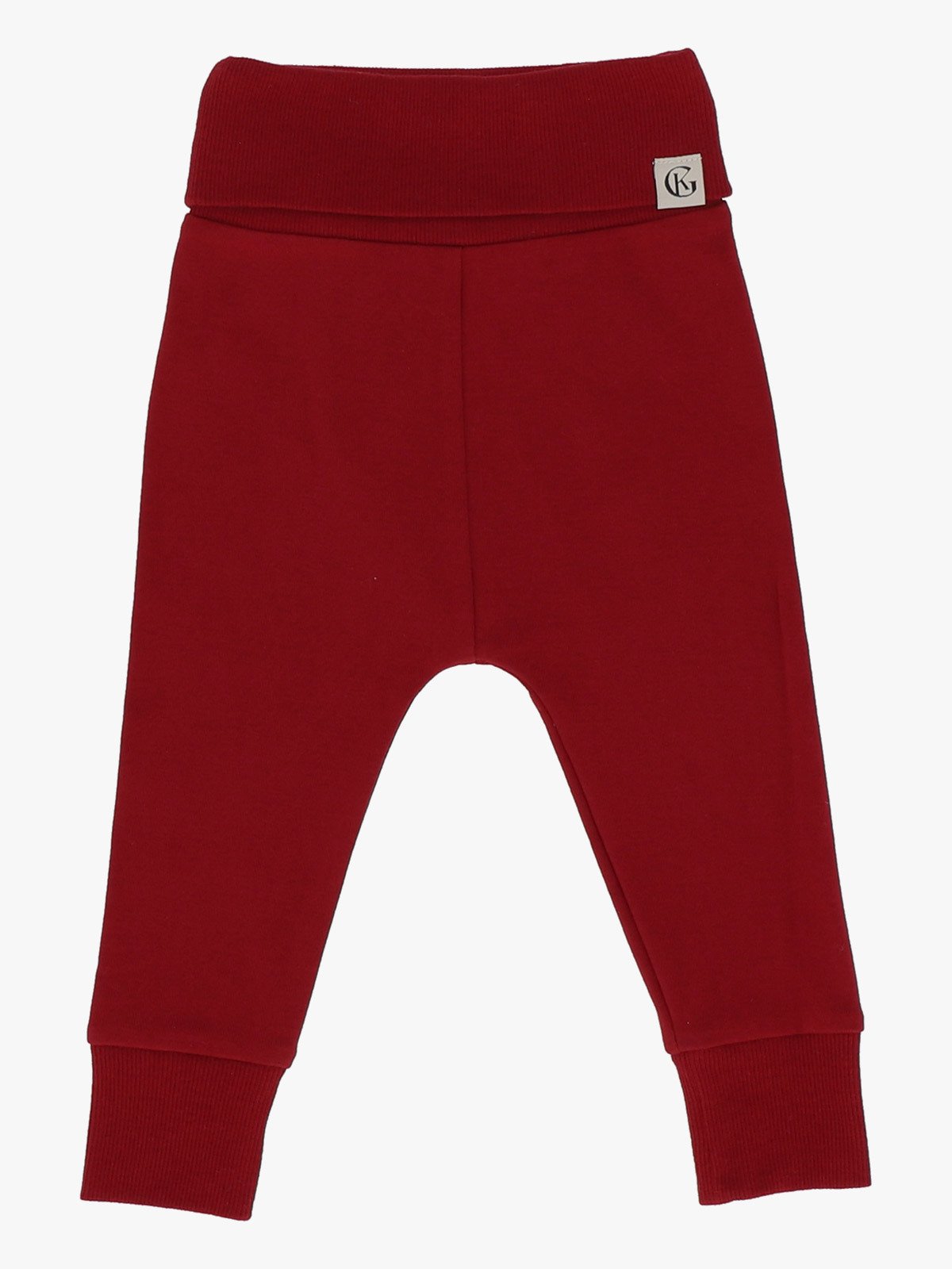 Gullkorn Isa Baby Bukse Dyp Rød