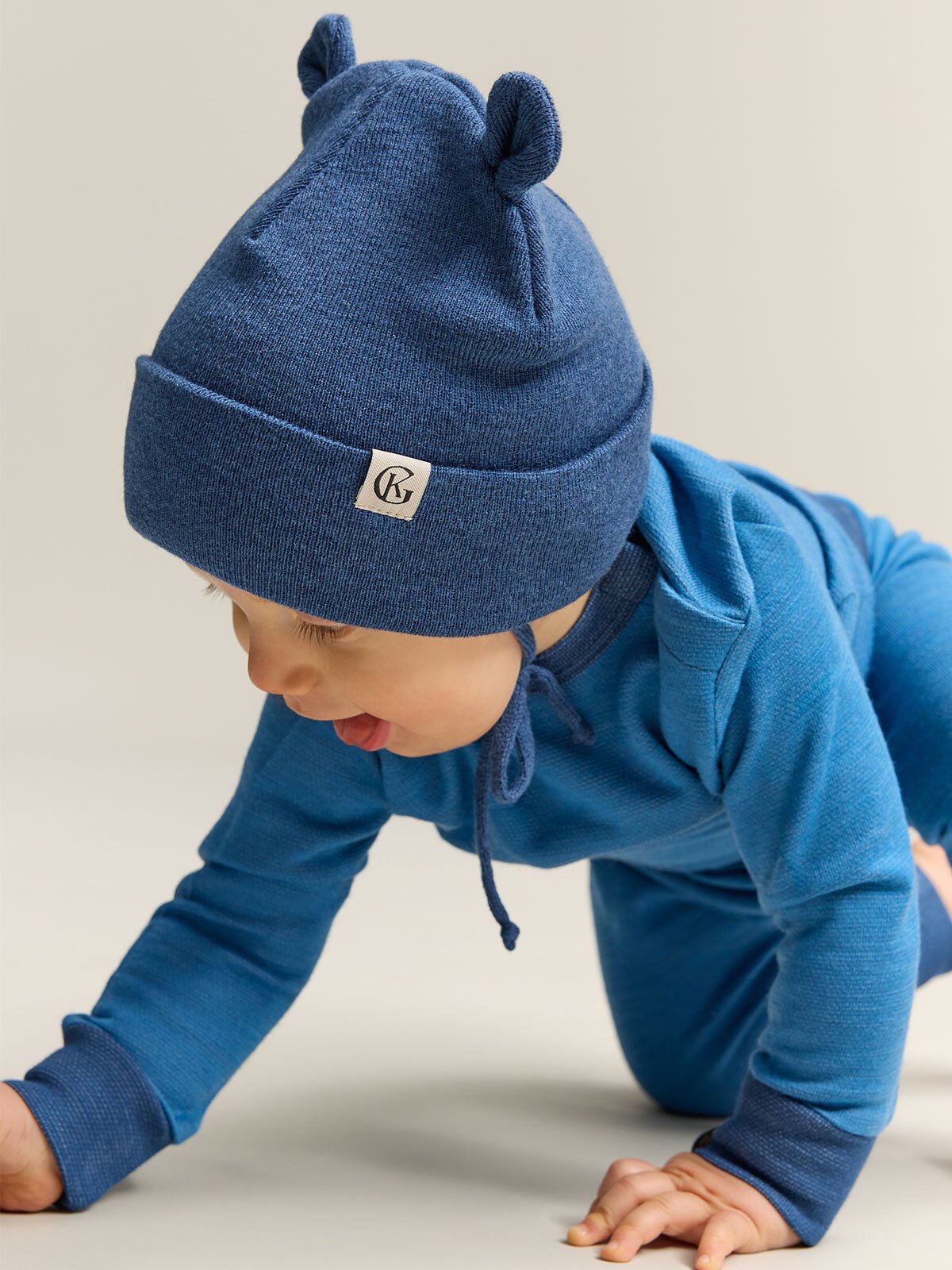 Gullkorn Trax Ull Babylue Stormblå