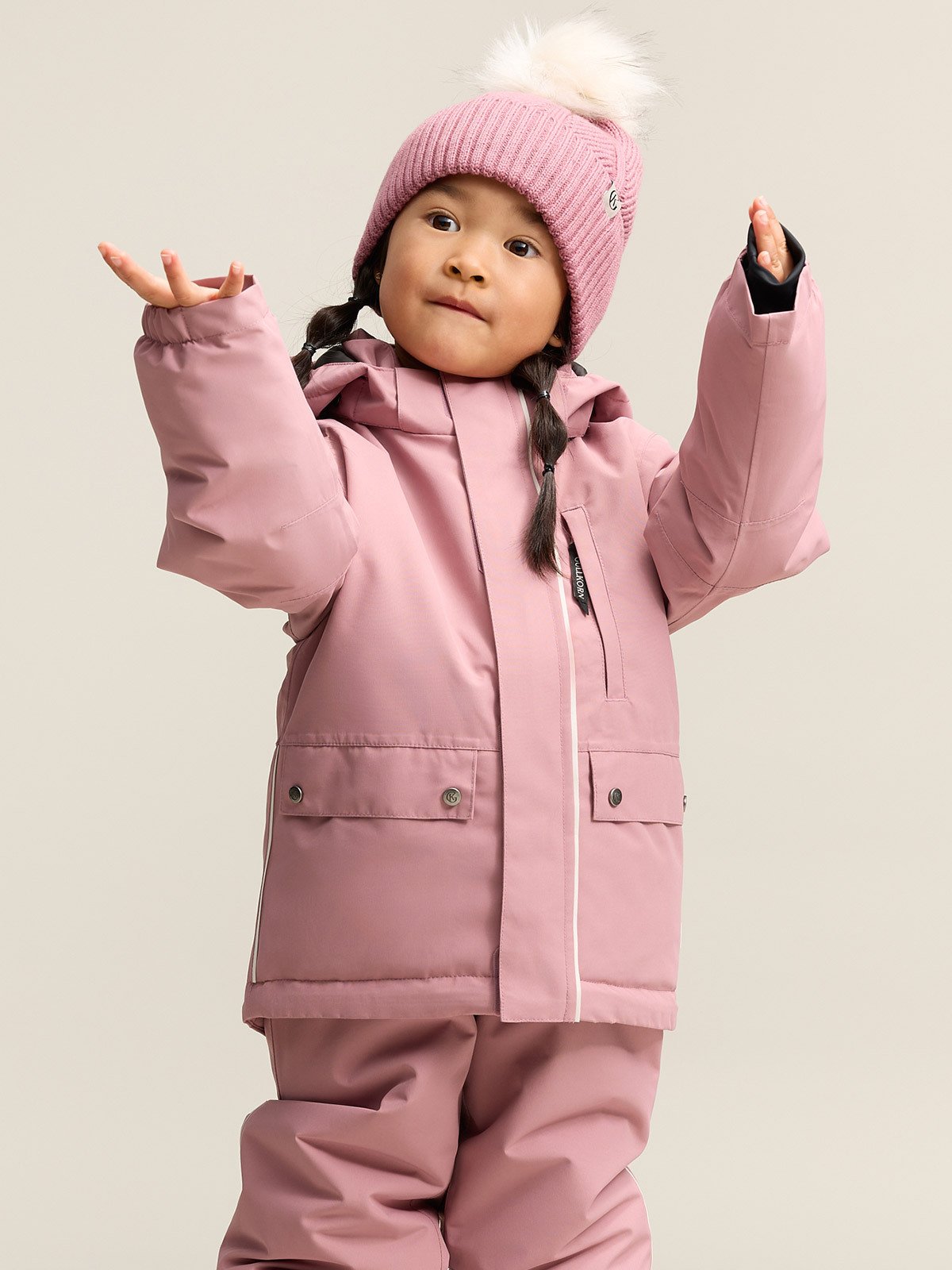 Gullkorn Monzo Vinter Jakke Tåkerosa