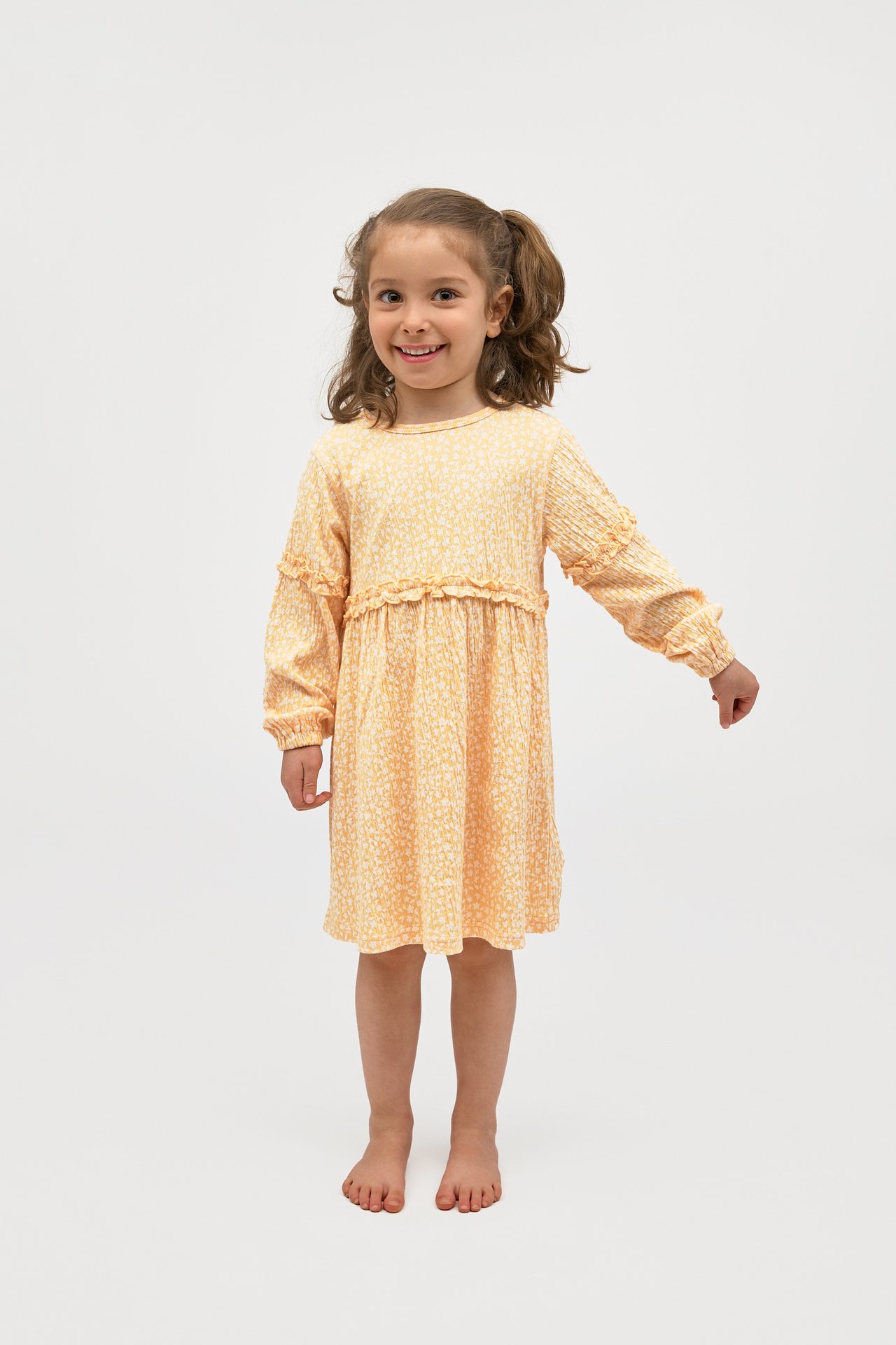 Gullkorn Kaoli Kjole Fersken (P)