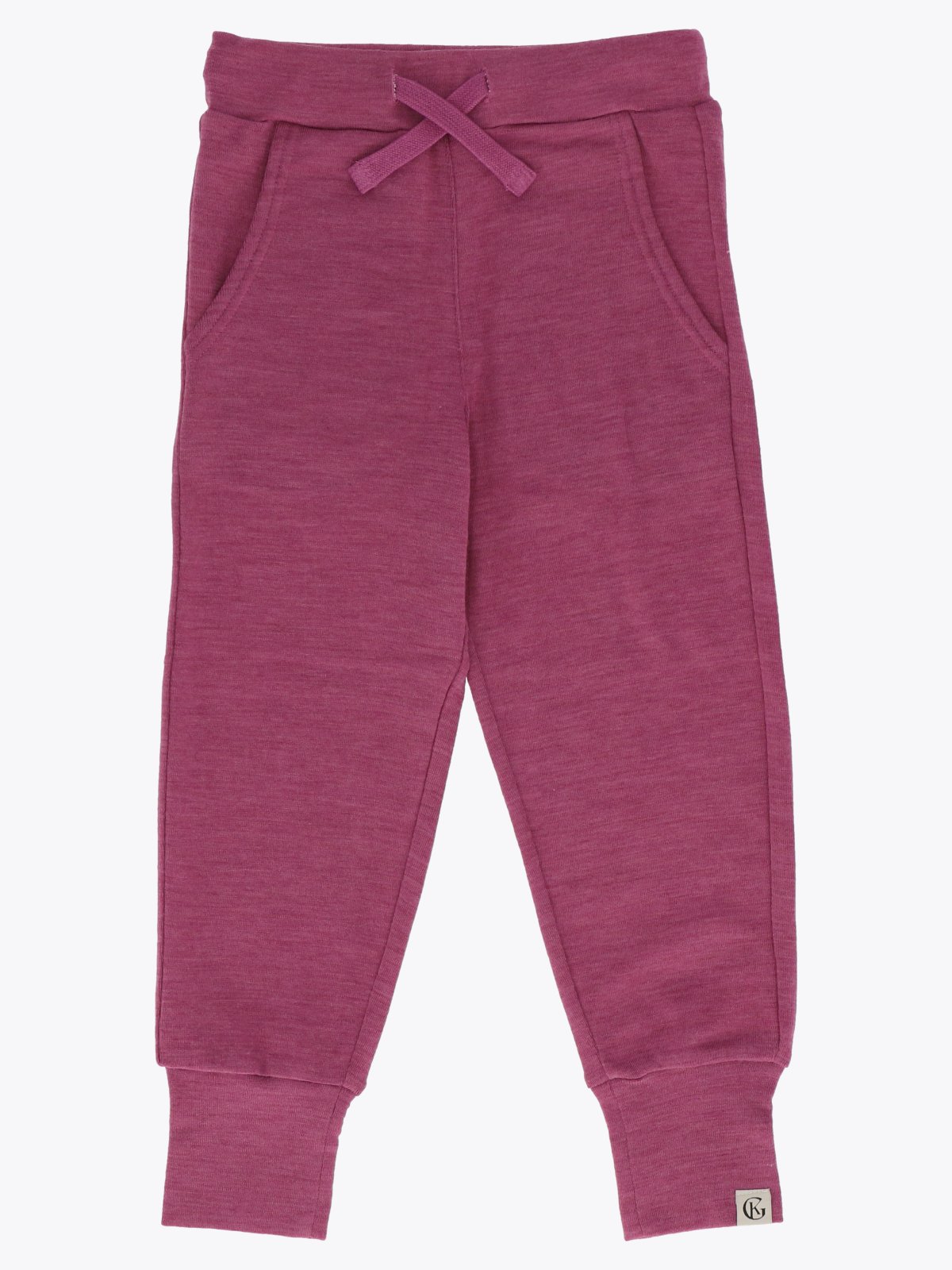 Gullkorn Villvette Wool Pant Fløyelsrosa