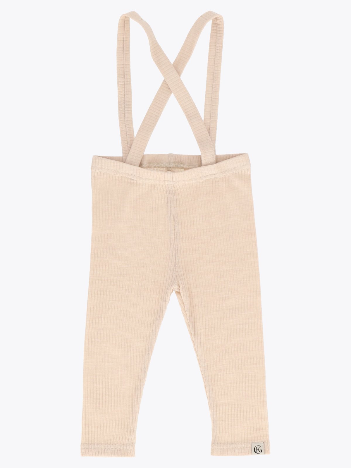 Gullkorn Chalk Baby Ull-longs Beige