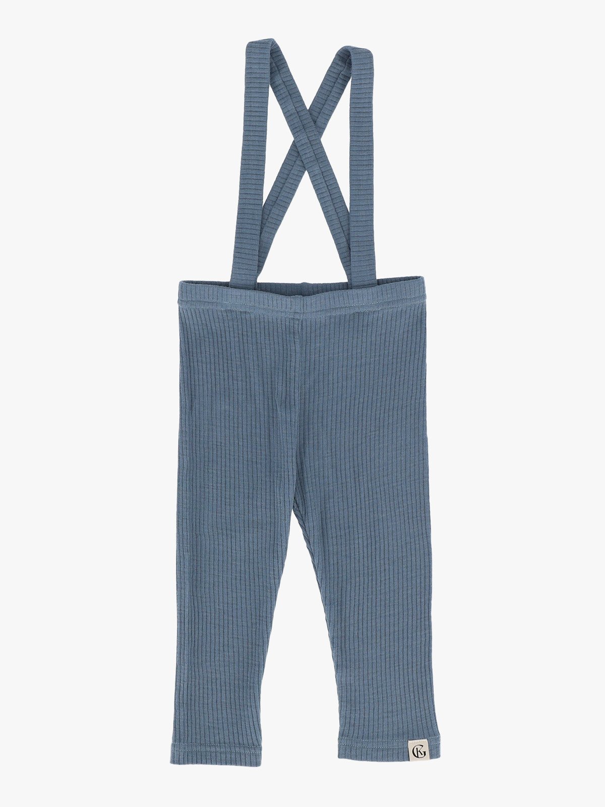 Gullkorn Chalk Baby Ull-longs Denimblå