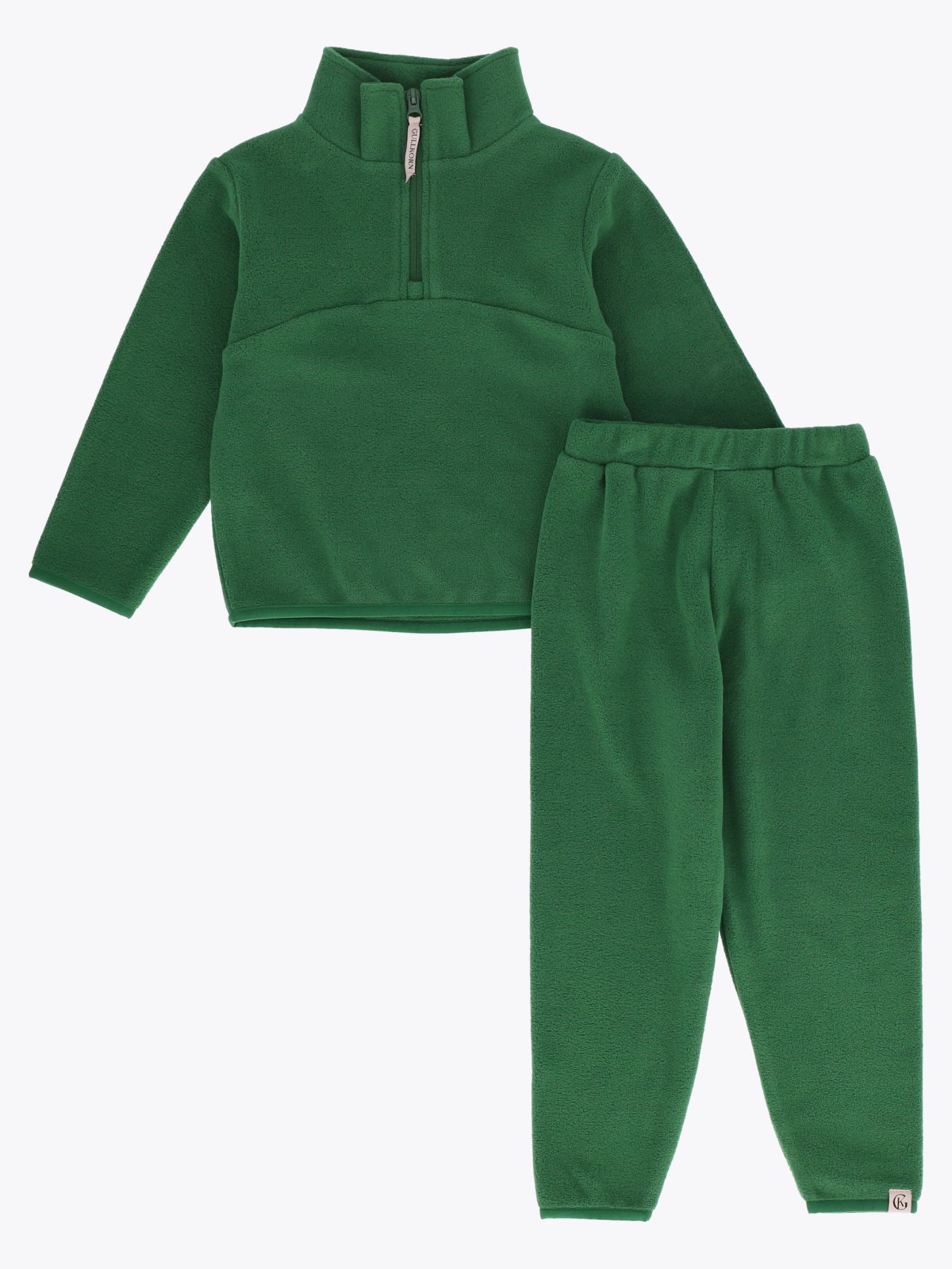 Gullkorn Berg Fleece Set Tåkegrønn