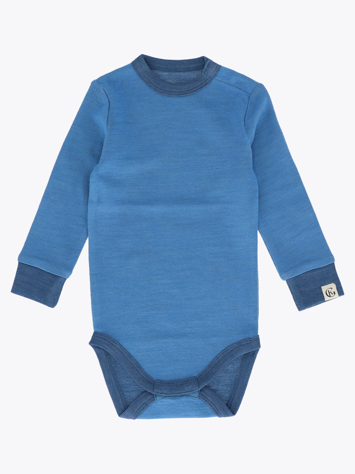 Gullkorn Grana Ull Body M Himmelblå