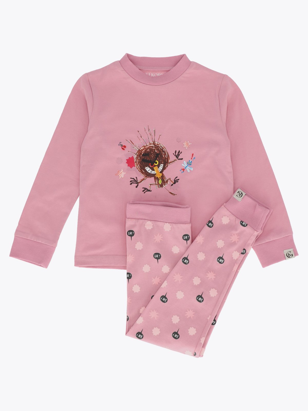 Gullkorn Bukkene Pysjamas Tåkerosa (P)