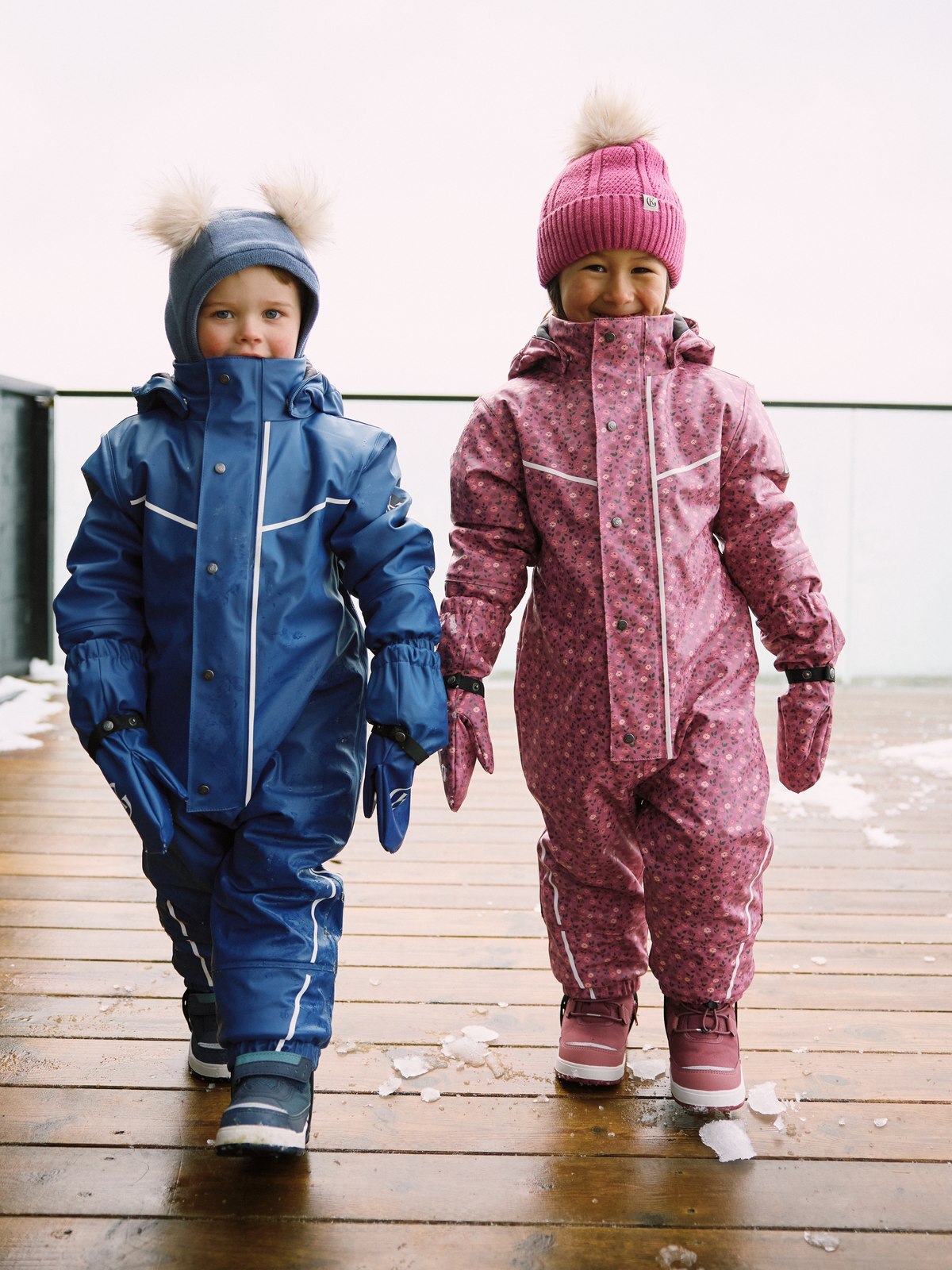 Gullkorn Slush Vinter Regndress Mørk Blå