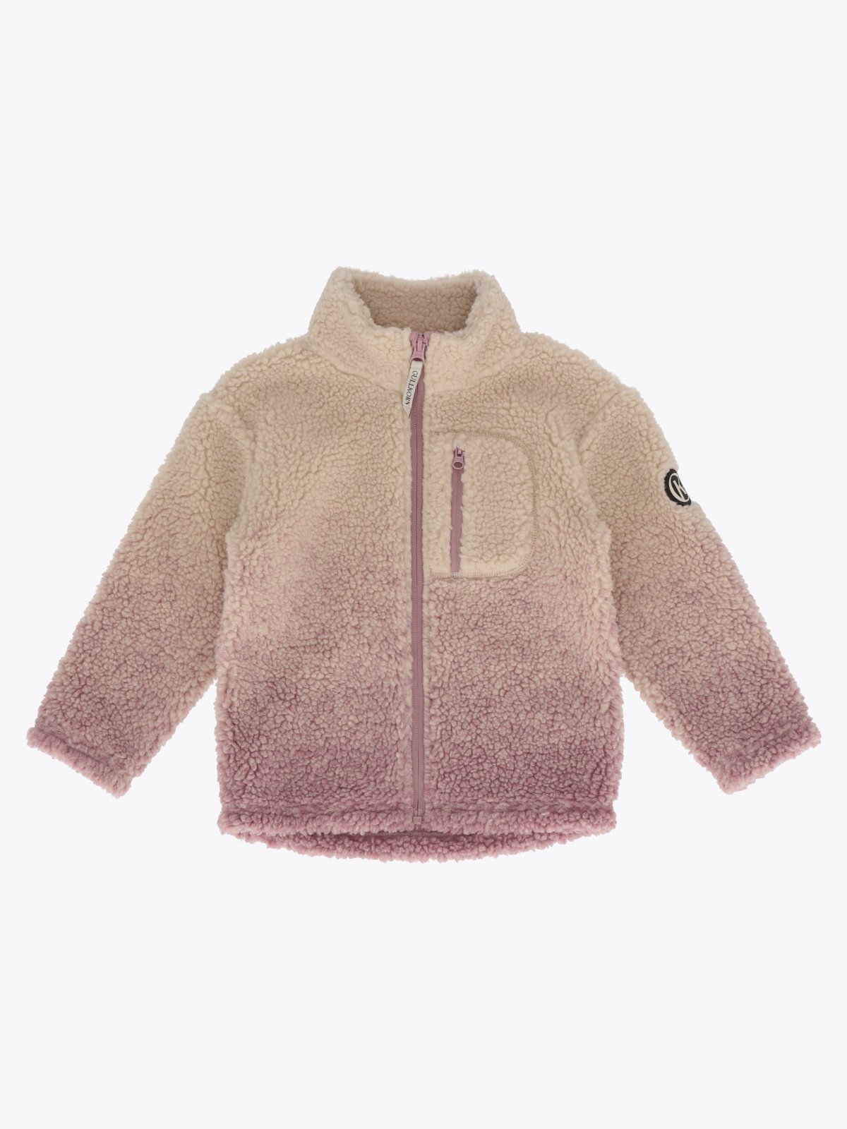 Gullkorn Kalk Fleece Jakke Rosentre