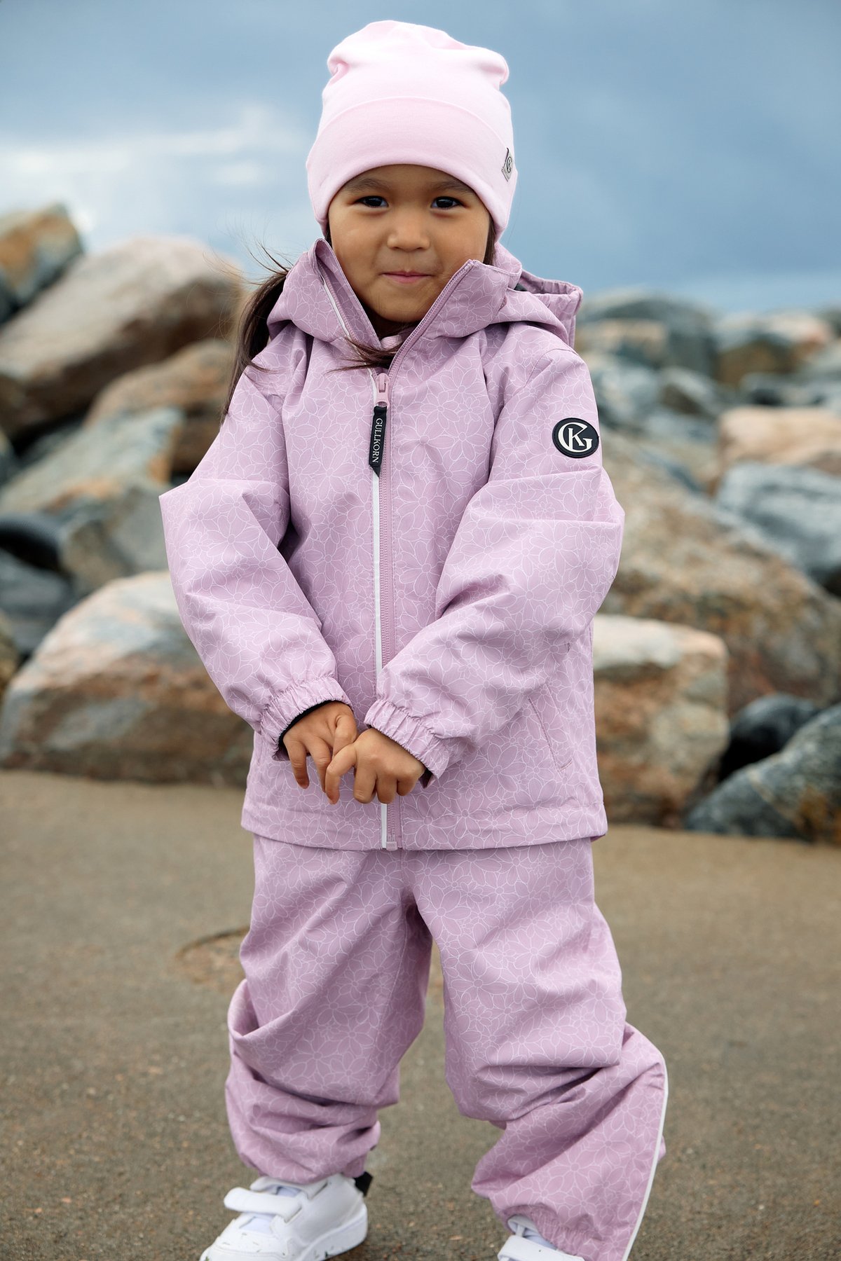 Gullkorn Villvette Lue Lys Rosa