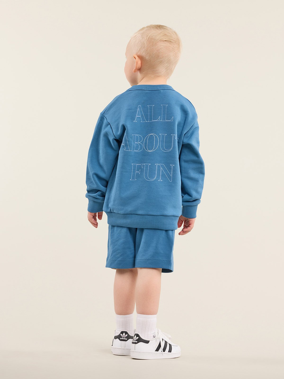 Gullkorn Villvette shorts Mellomblå