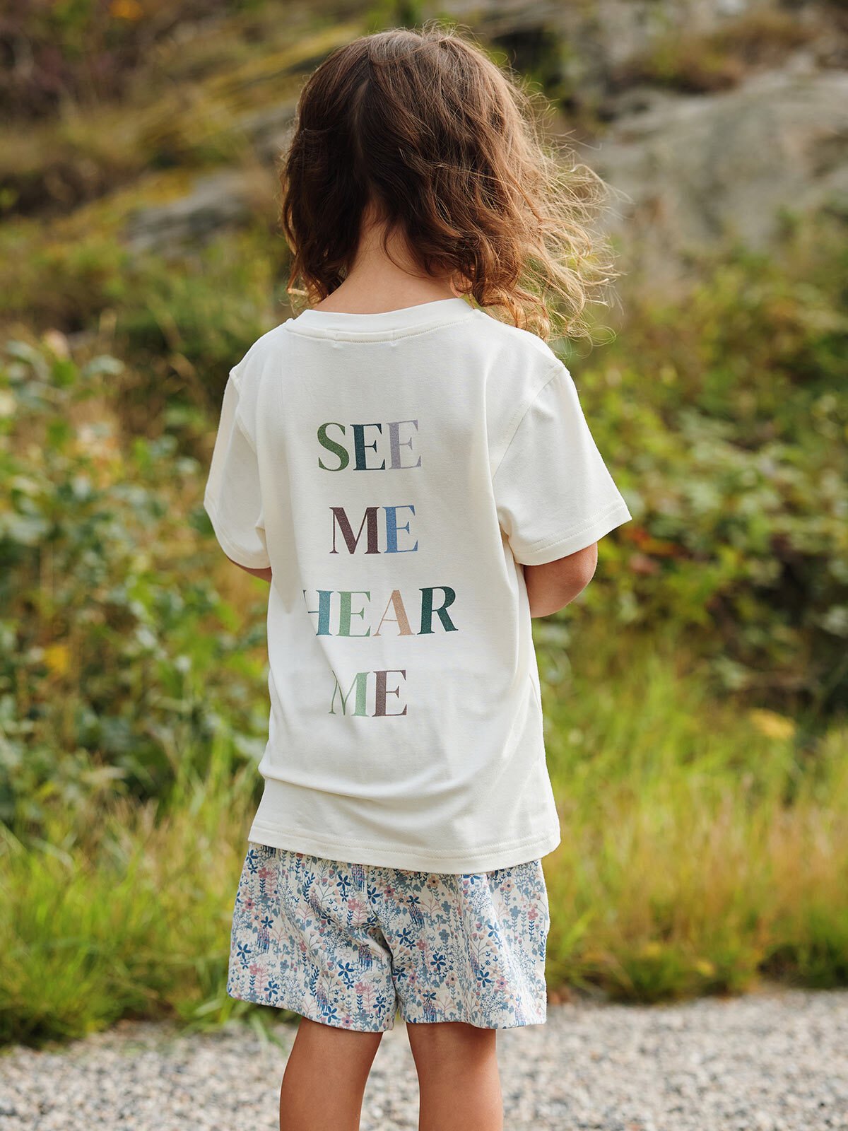 Gullkorn Villvette shorts Varm Hvit (P)