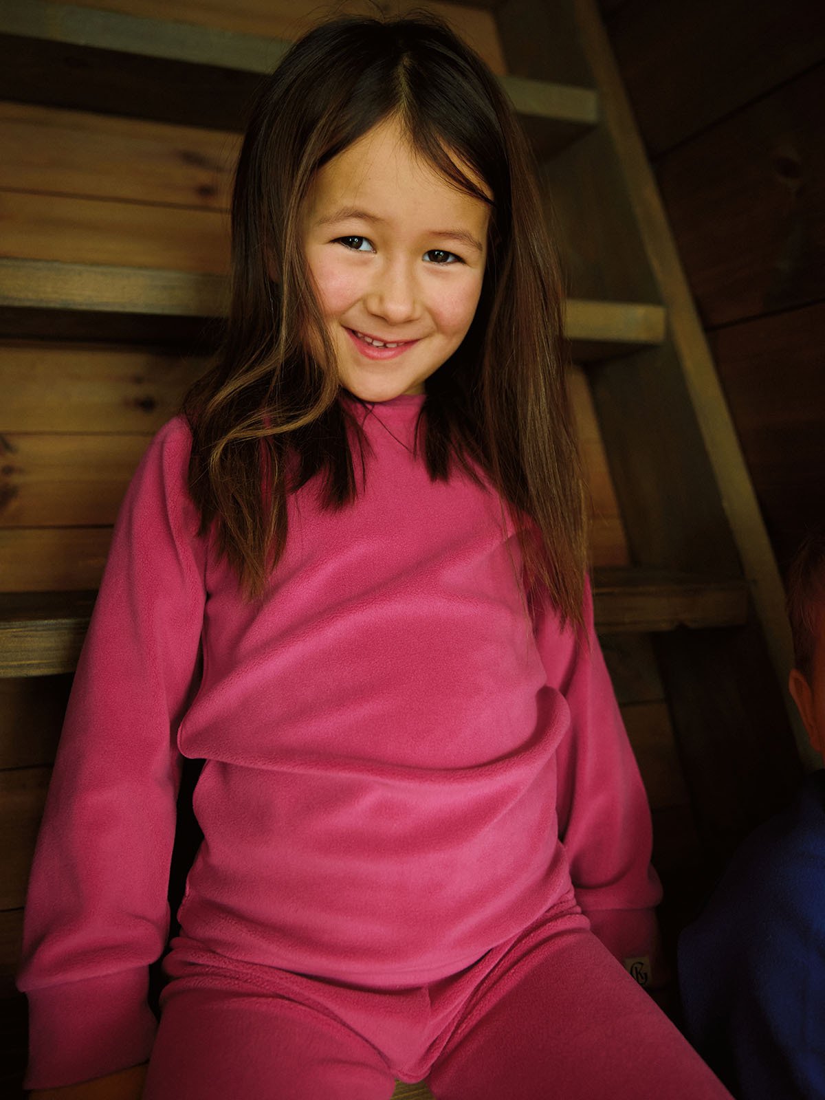 Gullkorn Jona Fleece-sett Fransk Rosa