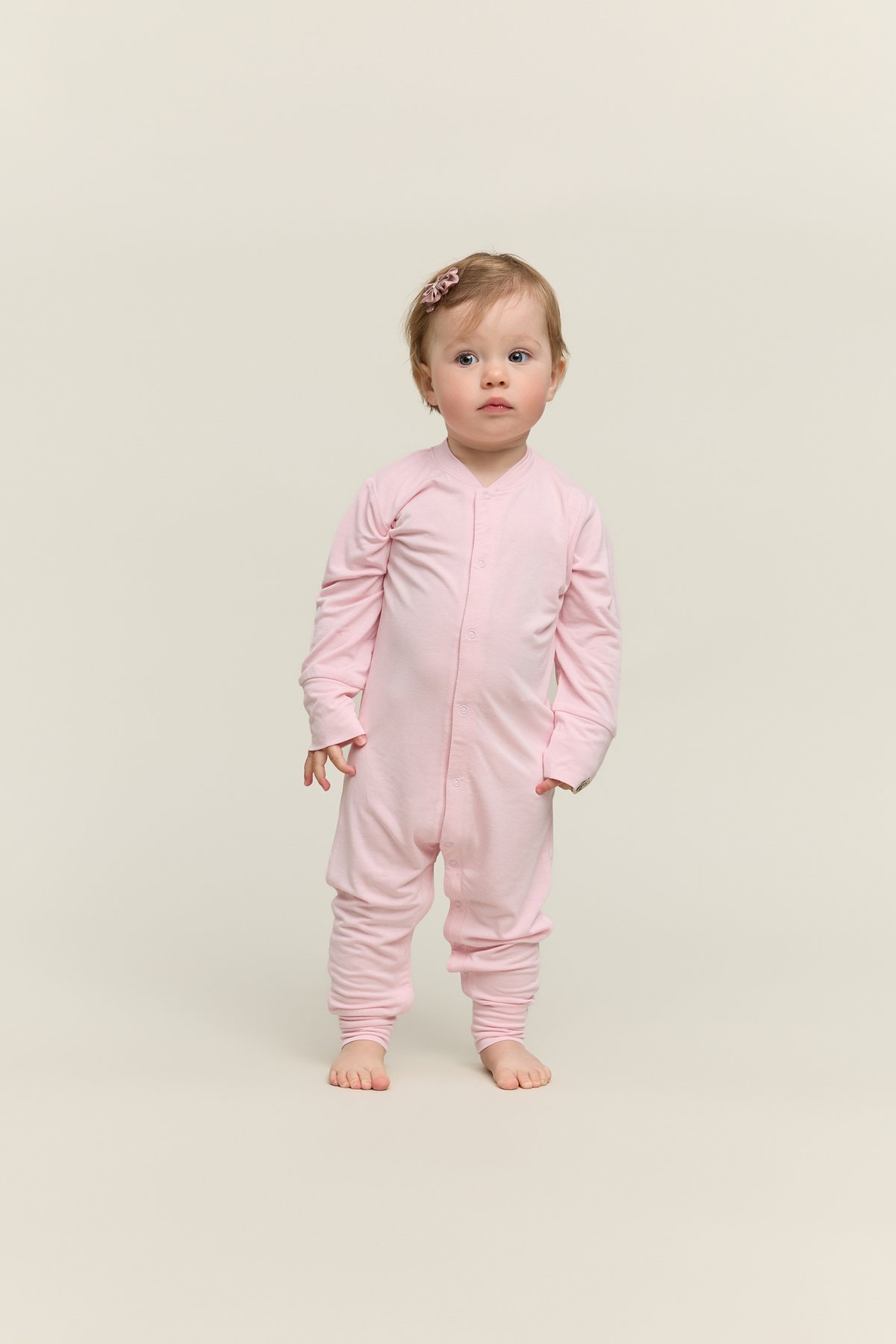 Gullkorn Vennen Babydress Lys Rosa