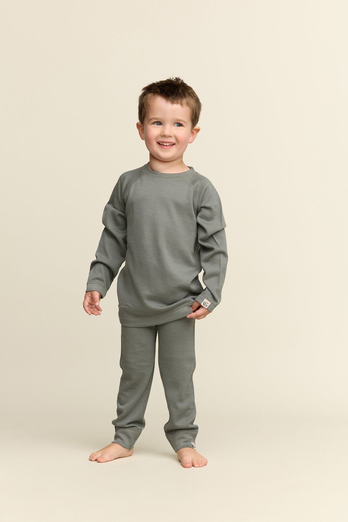 Gullkorn Gullull Wool Sweater Matt Grønn