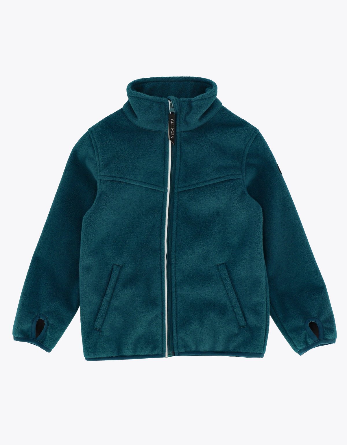 Gullkorn Clover Vindfleece Jakke Blågrønn