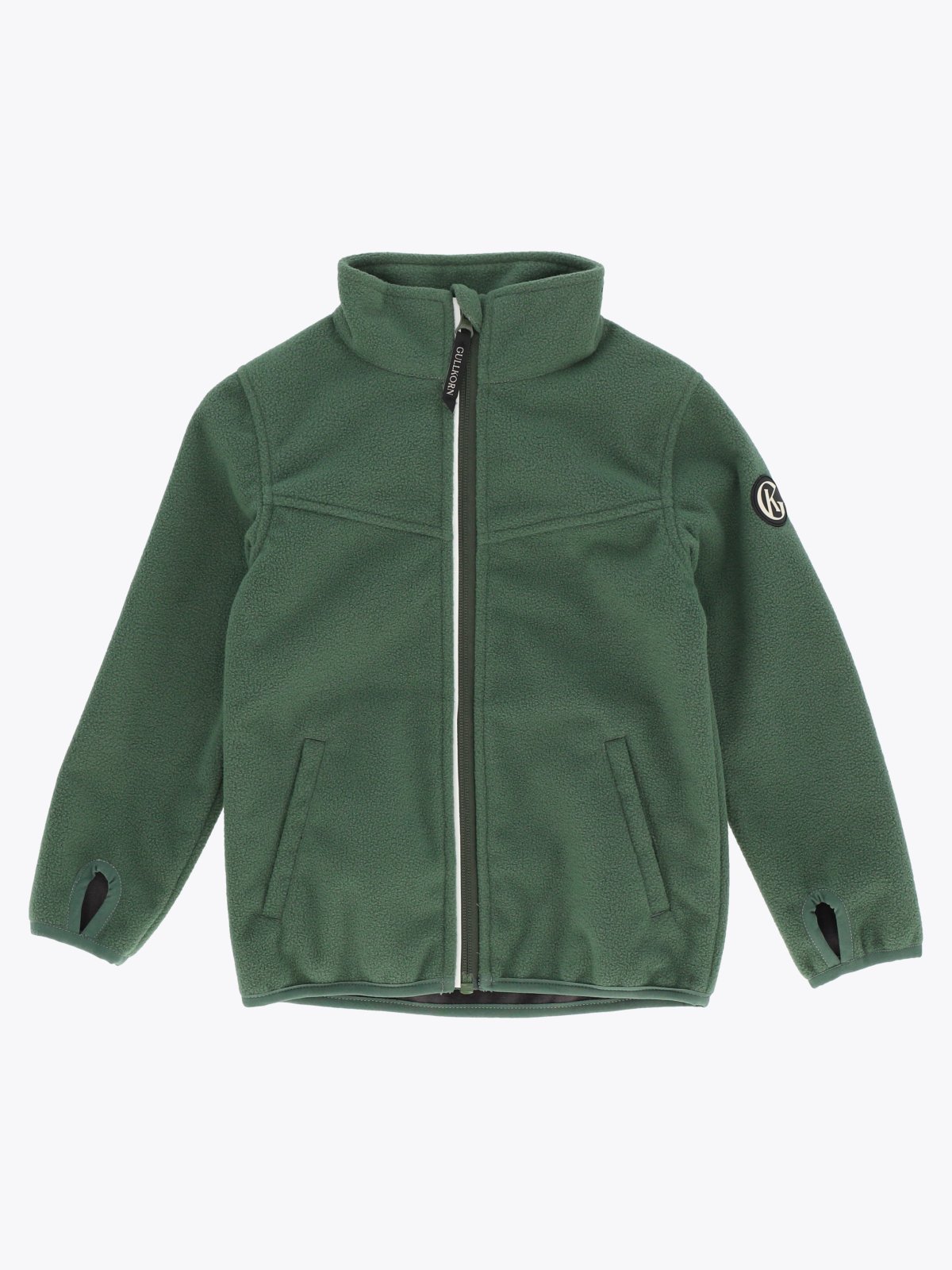 Gullkorn Clover Vindfleece Jakke Dyp Grønn