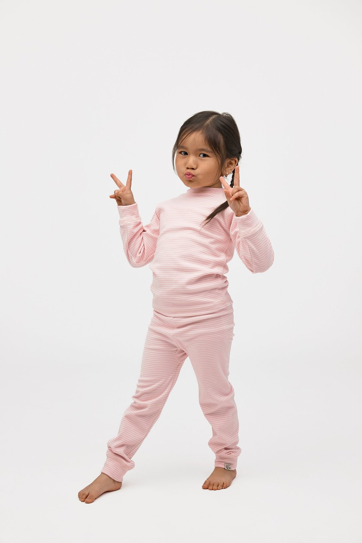 Gullkorn Cactus Fleece-sett Frostrosa (S)