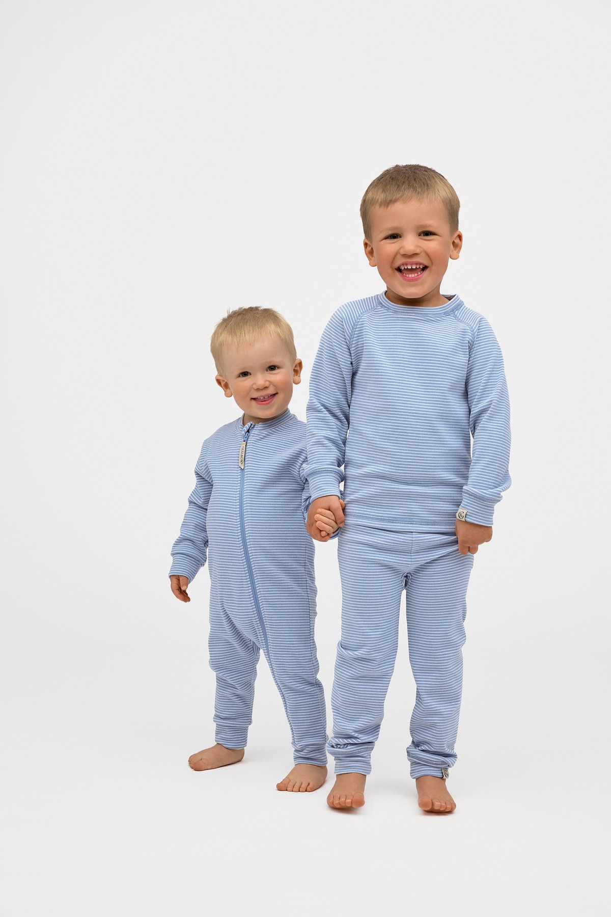 Gullkorn Cactus Fleece-sett Lys Blå (S)