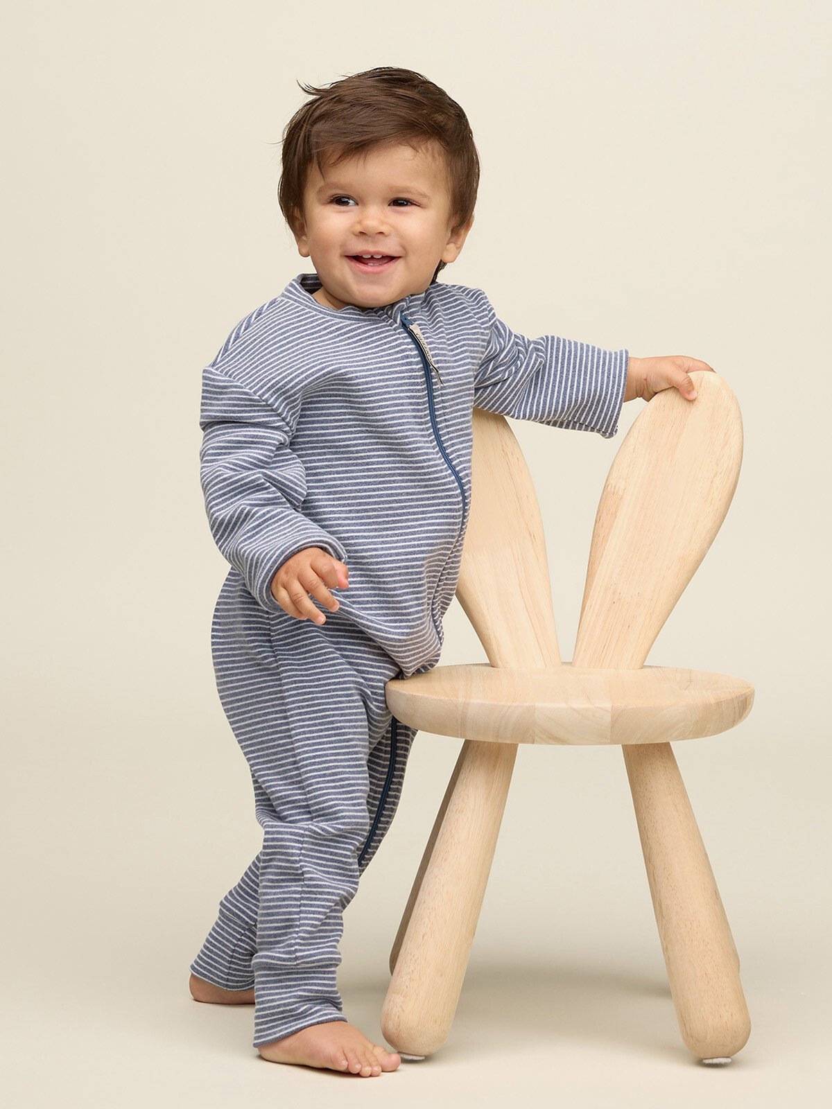 Gullkorn Cactus Babydress Marineblå (S)