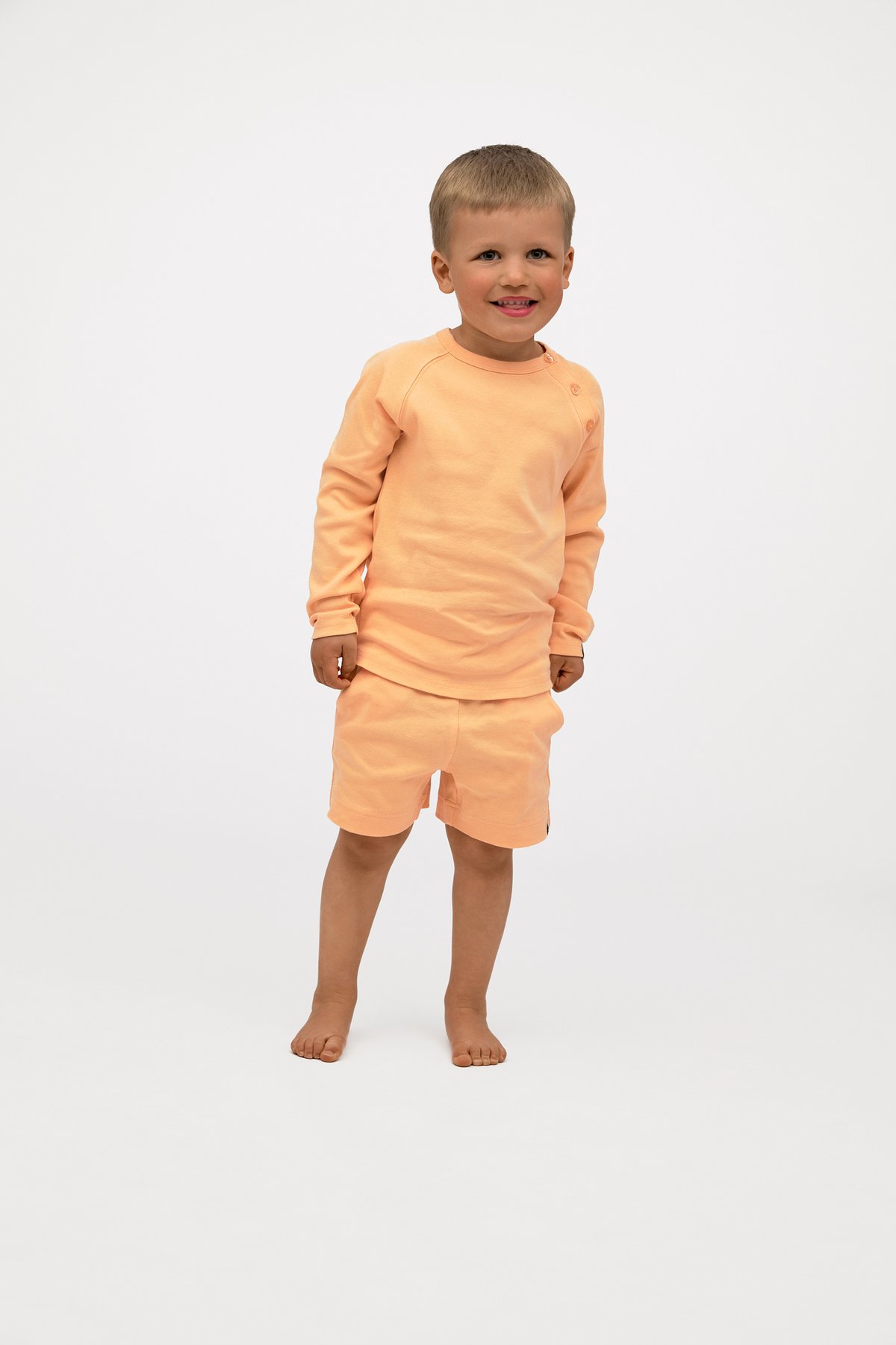 Gullkorn Villvette Genser Fersken