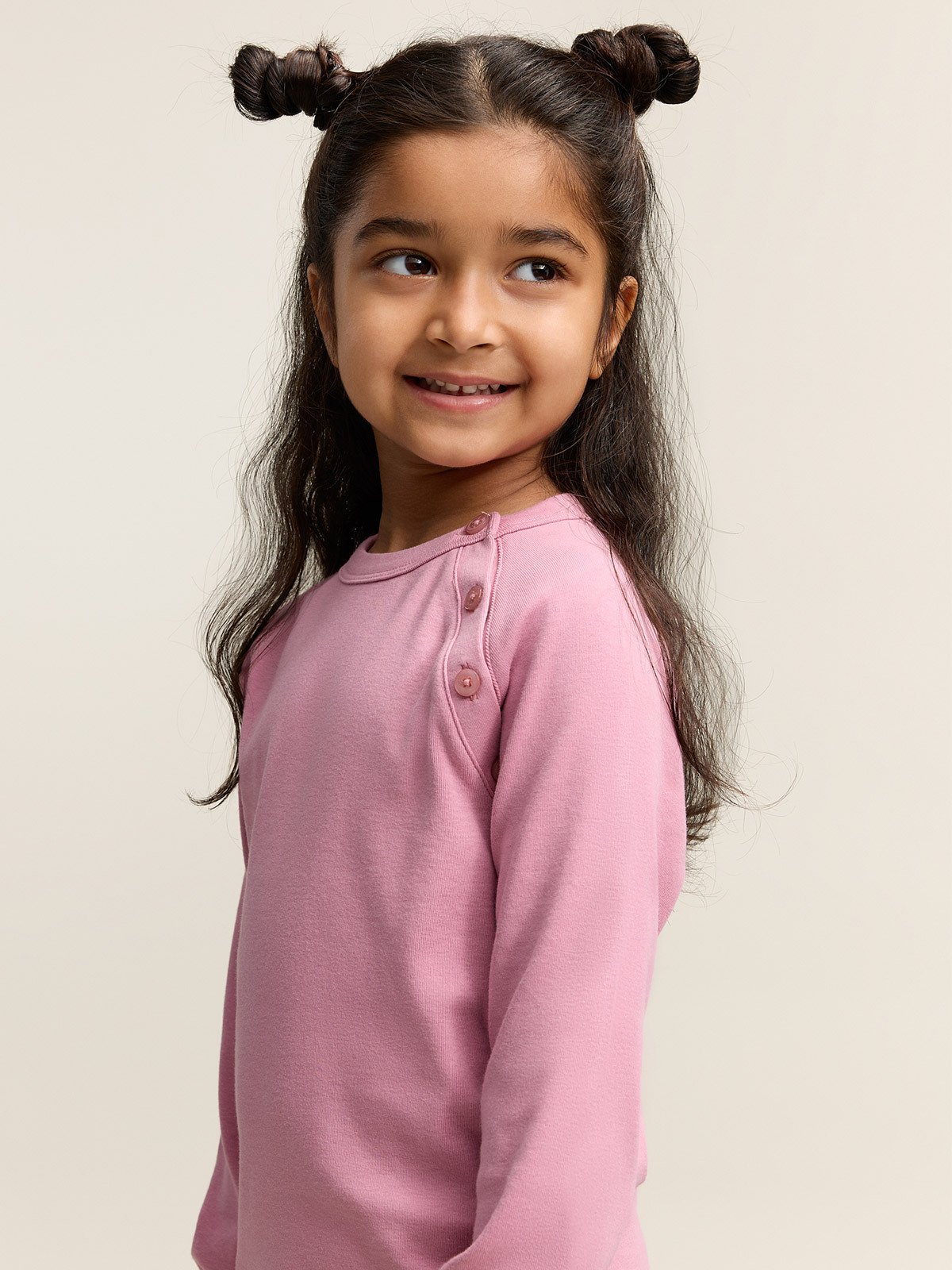 Gullkorn Villvette Genser Tåkerosa