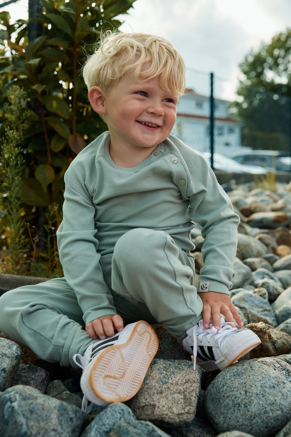 Gullkorn Villvette Bukse Grågrønn