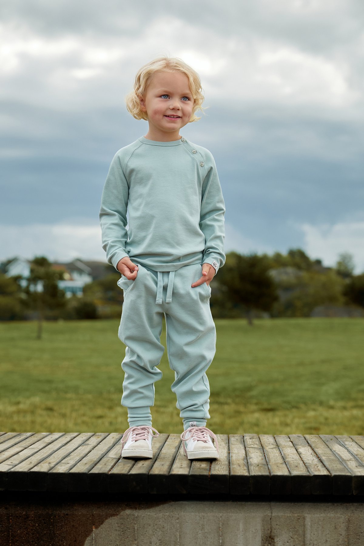 Gullkorn Villvette Bukse Grågrønn