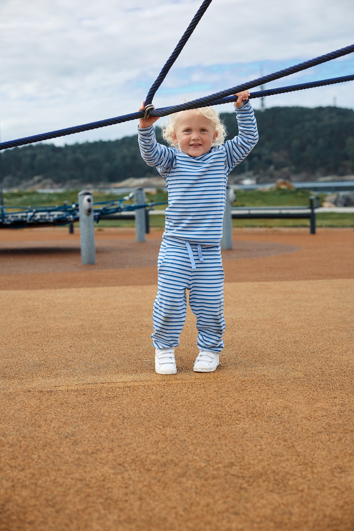 Gullkorn Villvette Bukse LTD Himmelblå (S)