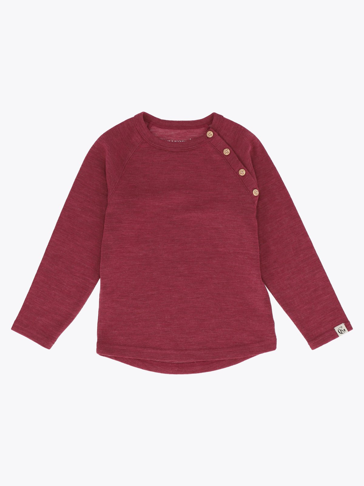 Gullkorn Villvette Ull Longsleeve Varm Rosa