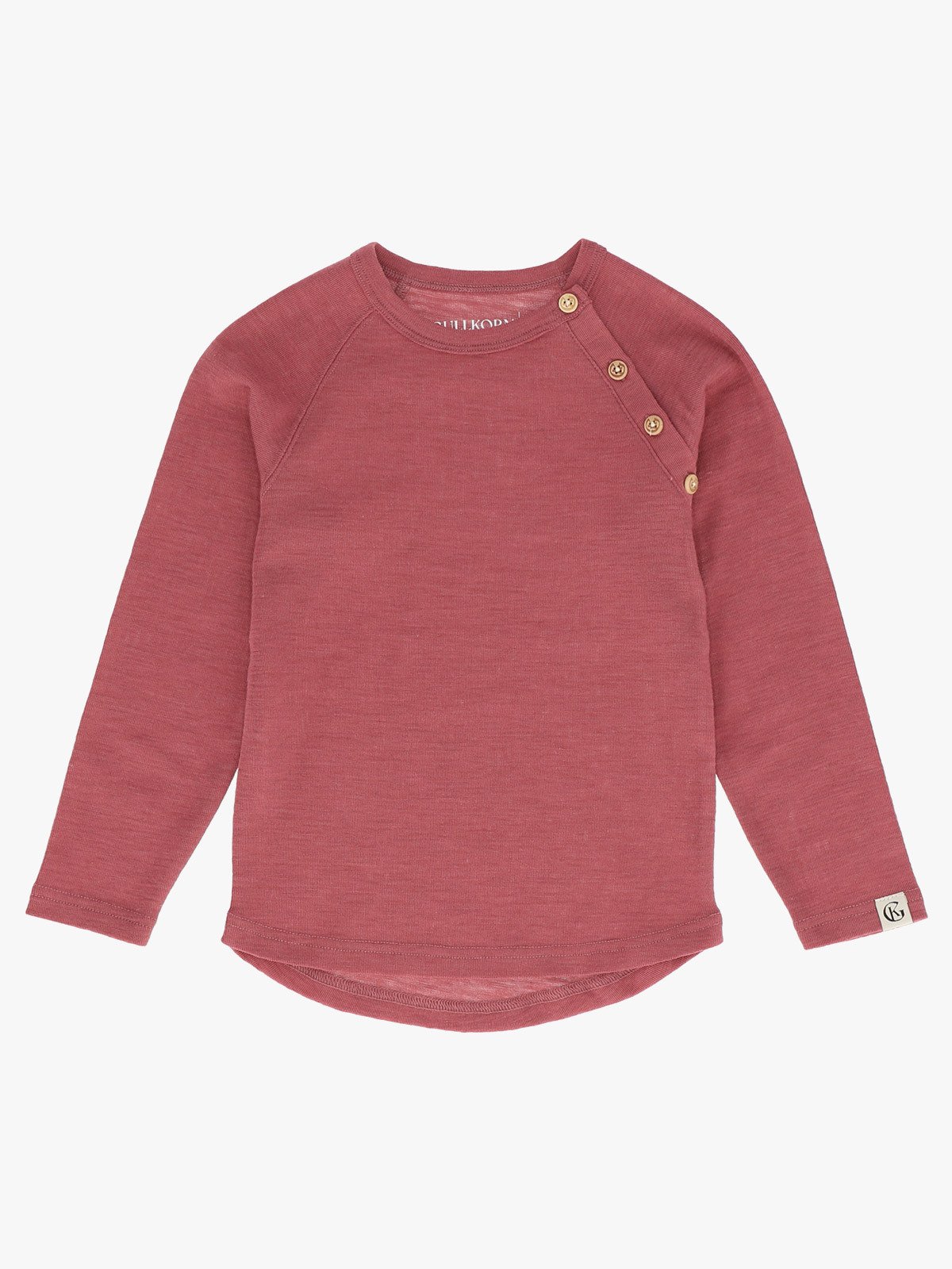 Gullkorn Villvette Ull Longsleeve Mørk Rosa