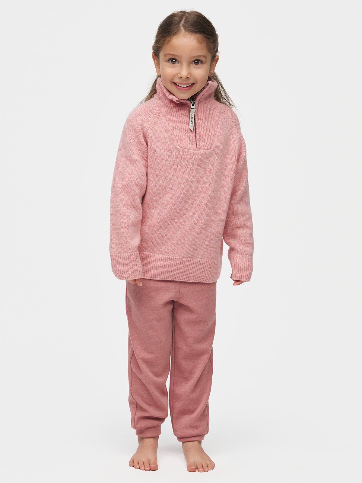 Gullkorn Villvette Wool Pant Antikkrosa