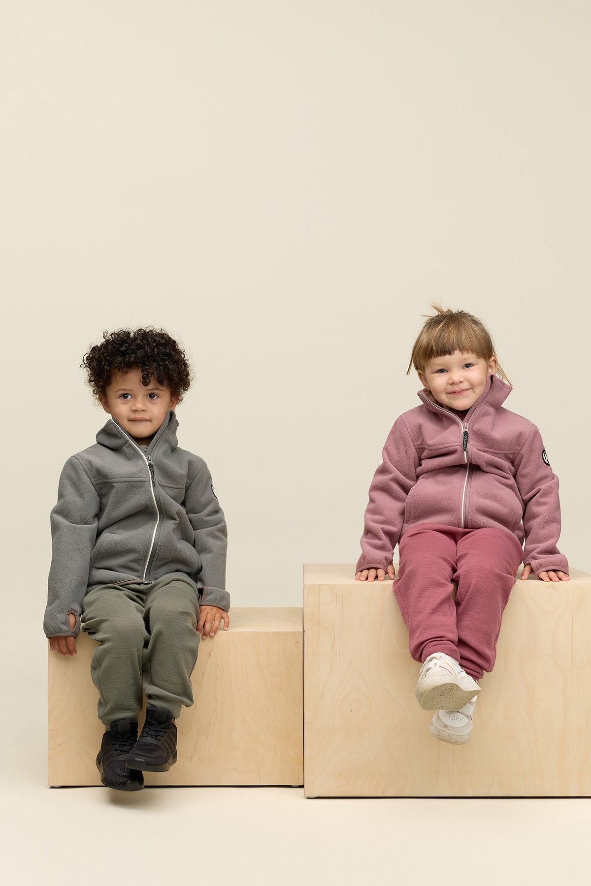 Gullkorn Villvette Ull Bukse Mørk Rosa