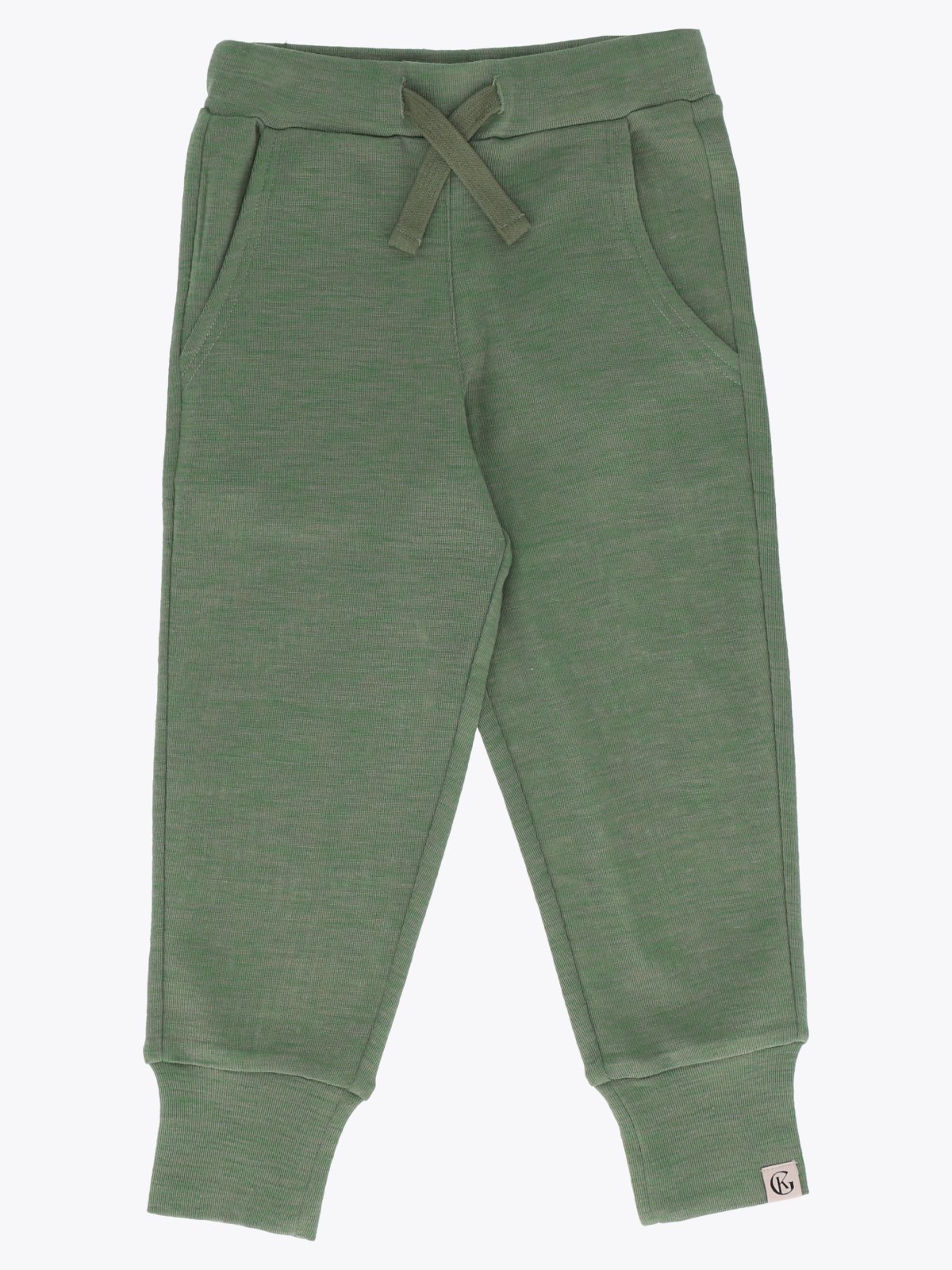 Gullkorn Villvette Ull Bukse Tåkegrønn