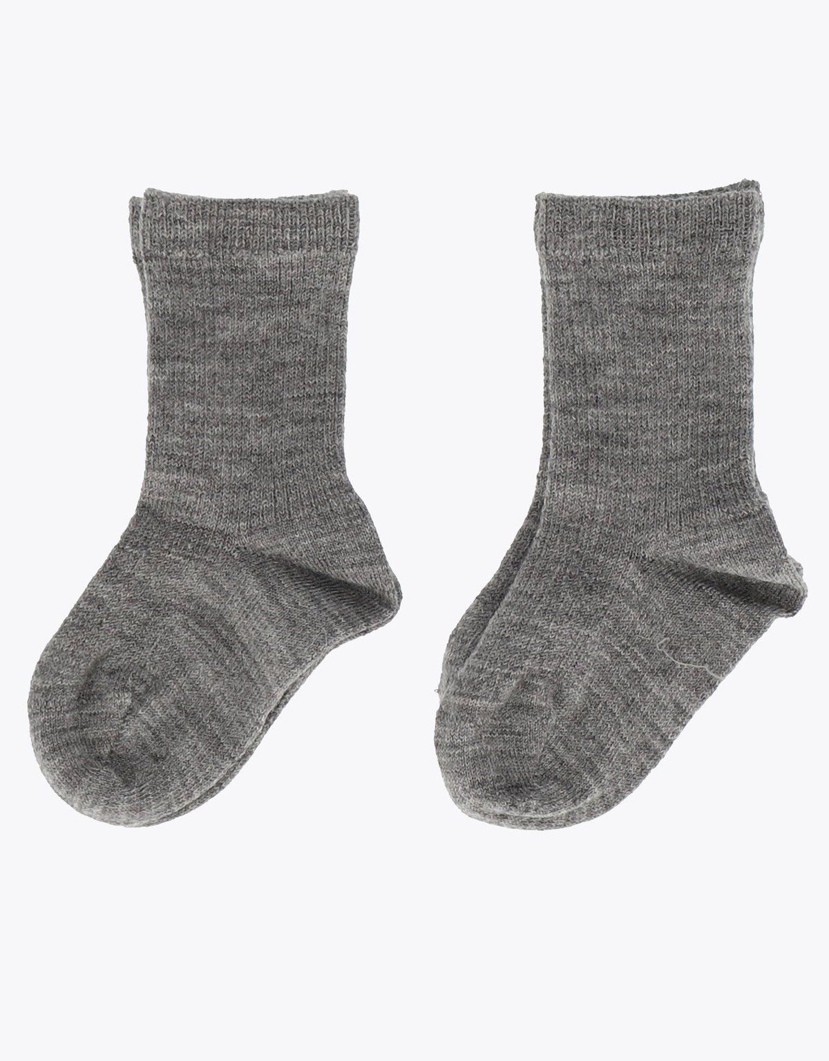 Gullkorn Basic Tynn Ullsokk 2pk Gråmelert