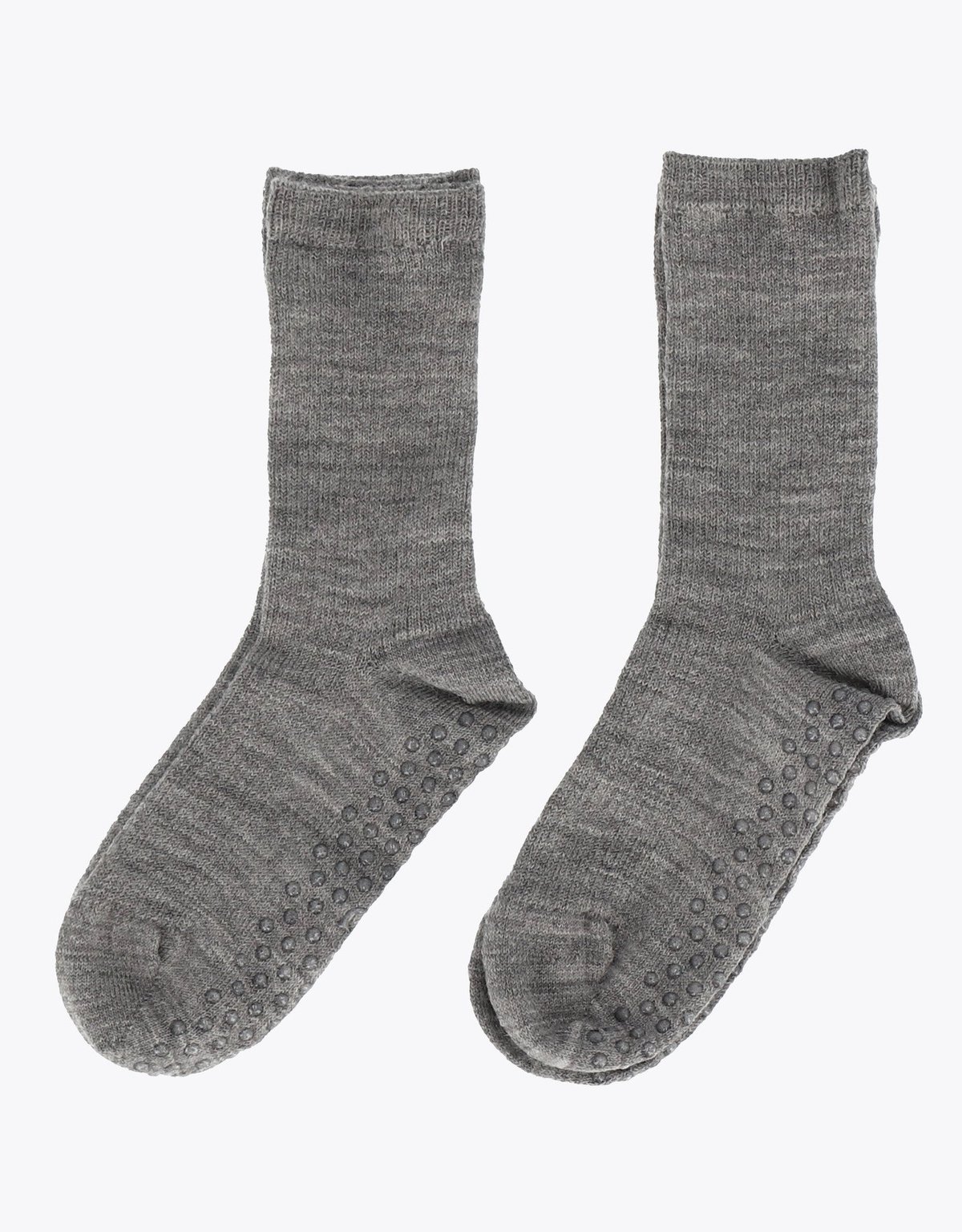 Gullkorn Basic Tynn Ullsokk 2pk Gråmelert