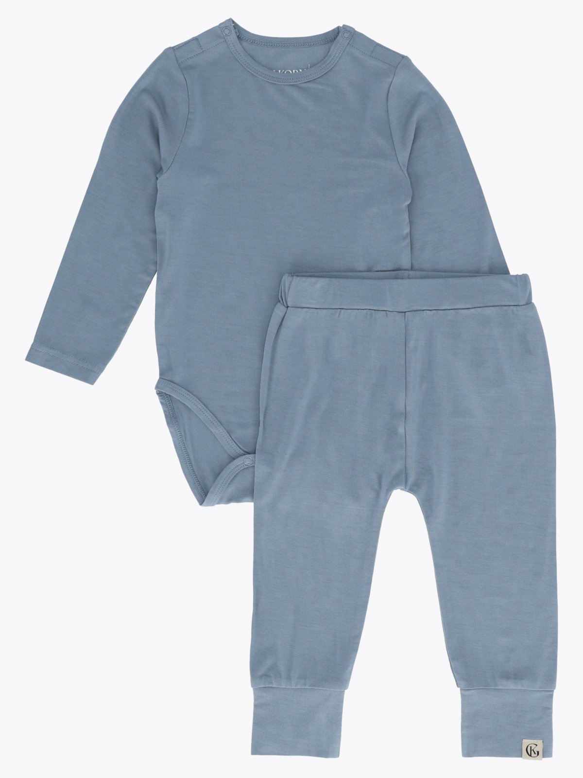 Gullkorn Vennen Baby Sett Dueblå