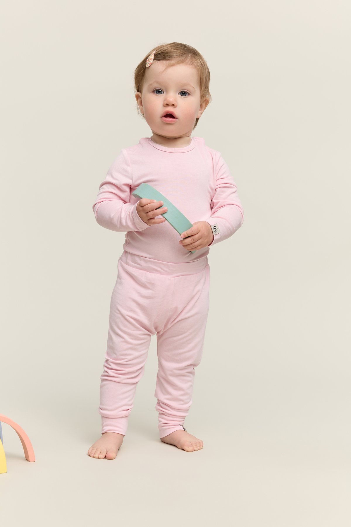 Gullkorn Vennen Baby Sett Lys Rosa