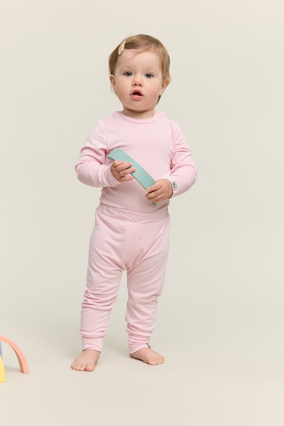 Gullkorn Vennen Baby Sett Lys Rosa