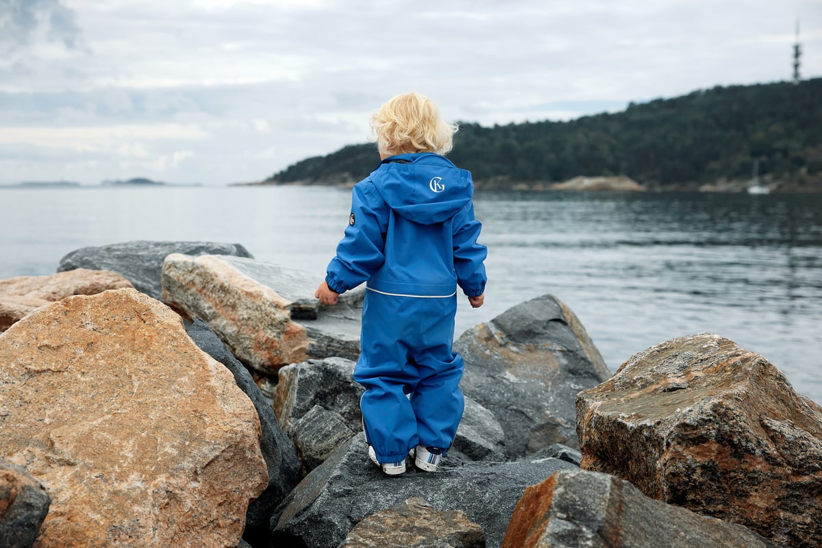 Gullkorn Tach Skalldress Stålblå