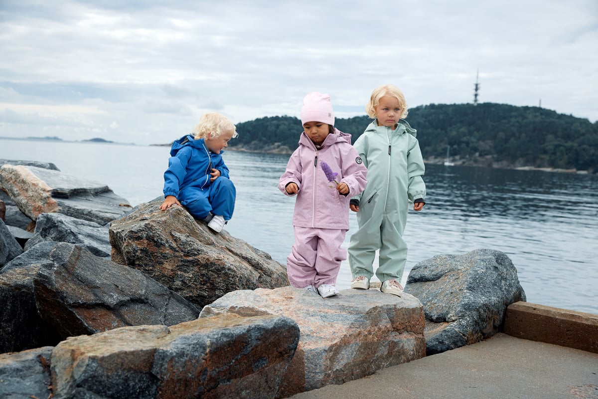 Gullkorn Tach Skalldress Stålblå