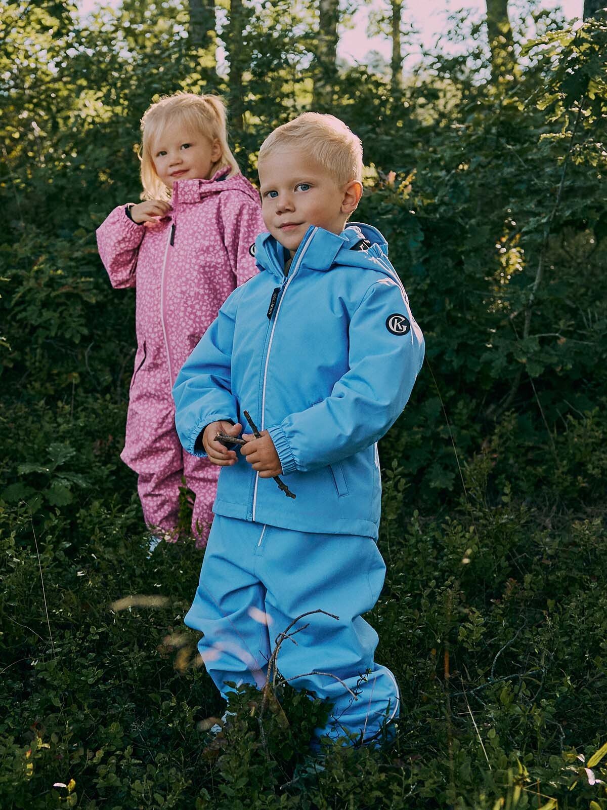 Gullkorn Tach Skalljakke Lys Blå