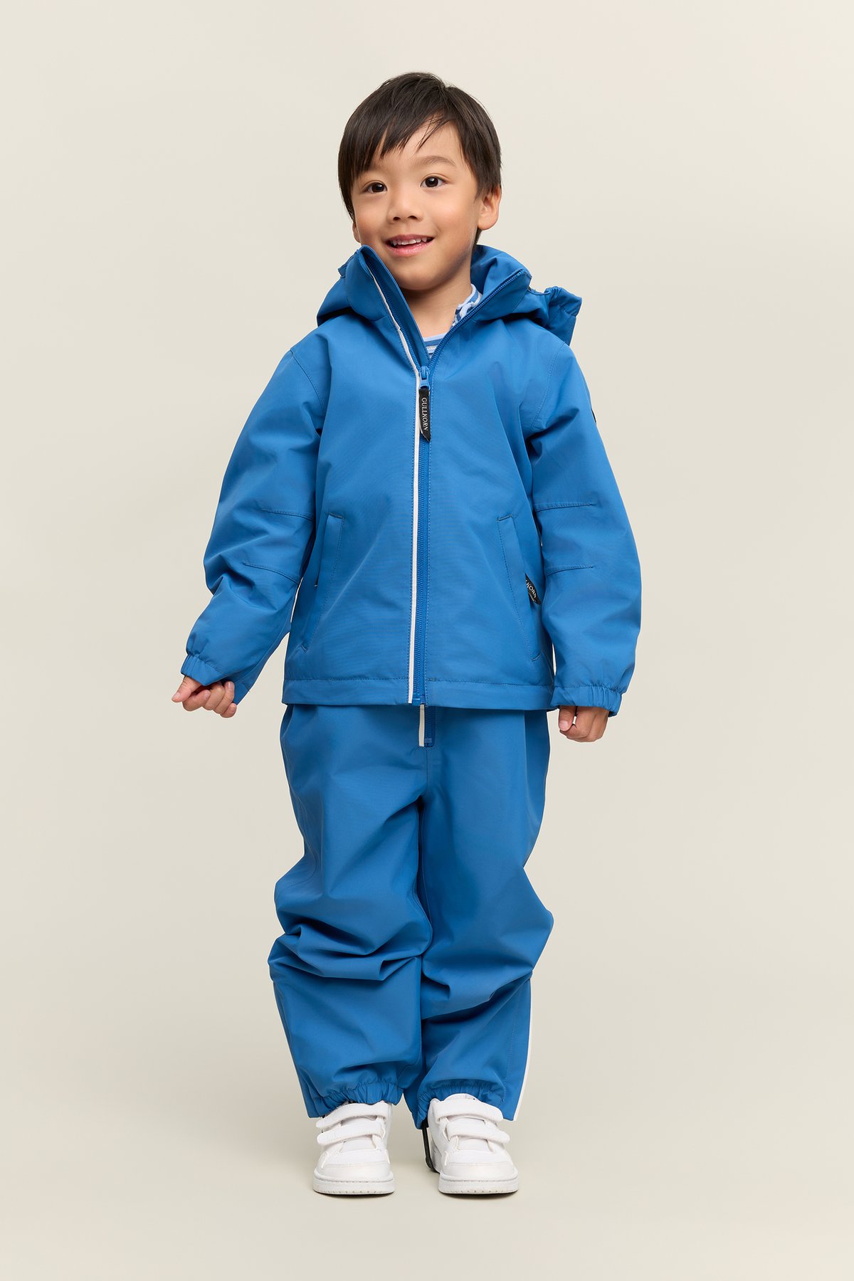 Gullkorn Tach Skalljakke Stålblå