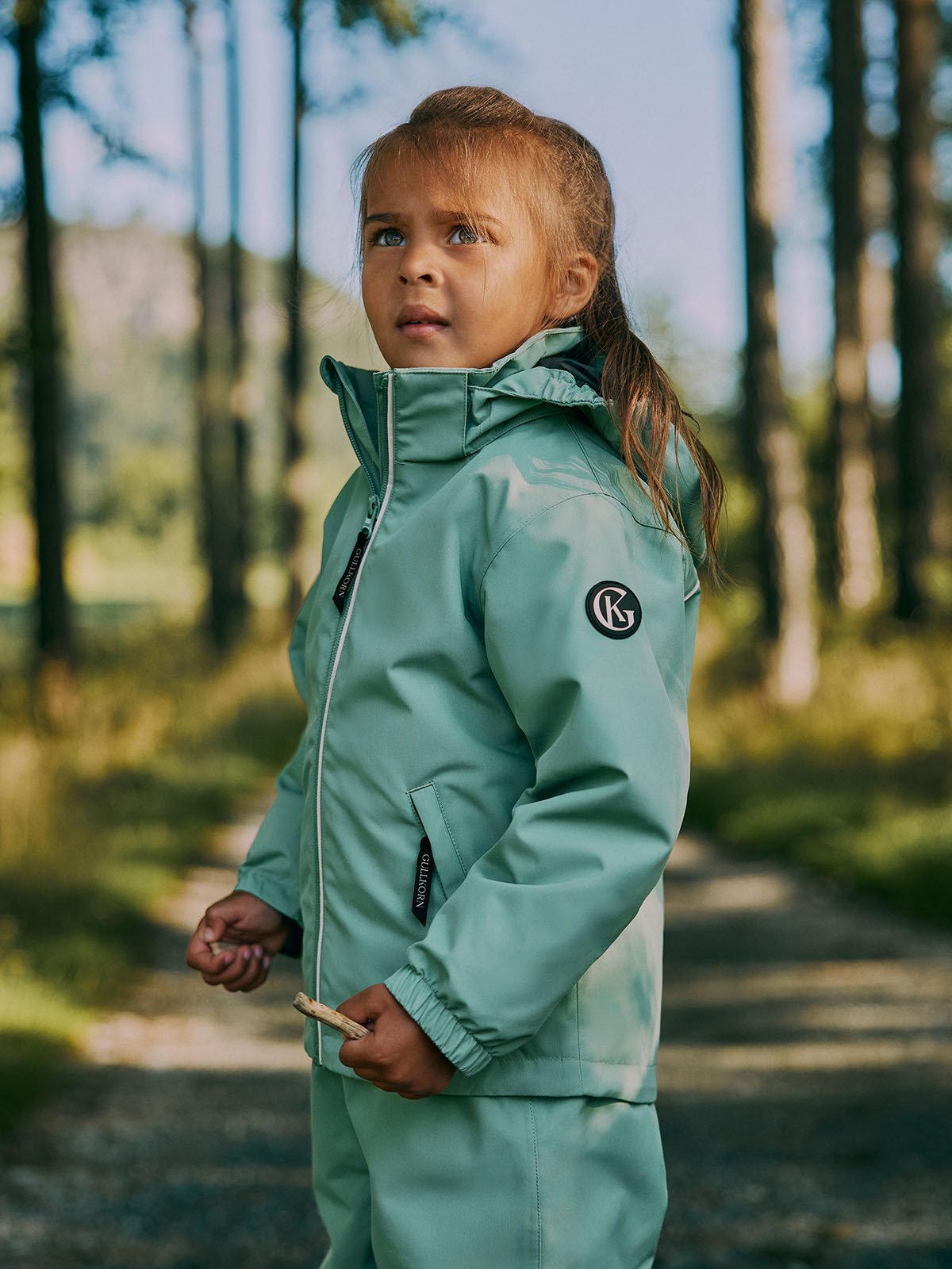 Gullkorn Tach HW Skallbukse Grønn Tåke