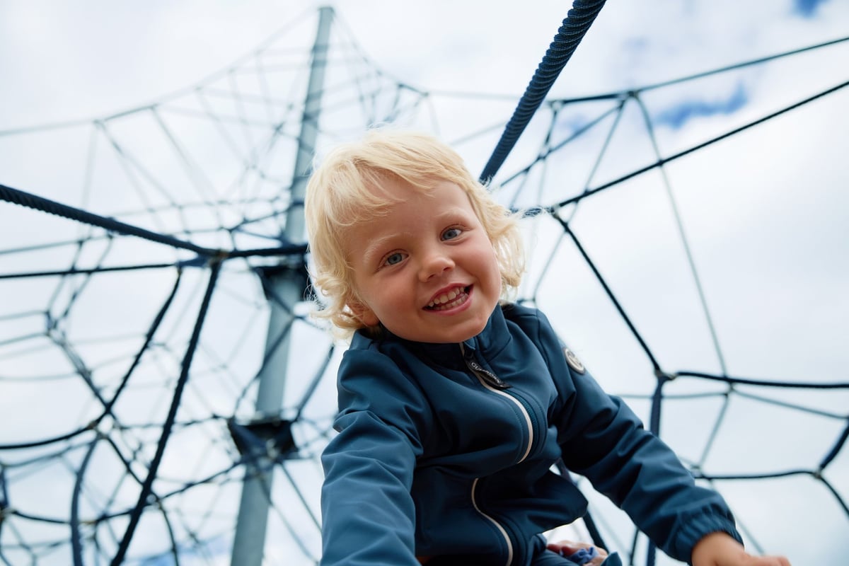 Gullkorn Hike Jakke Blågrønn