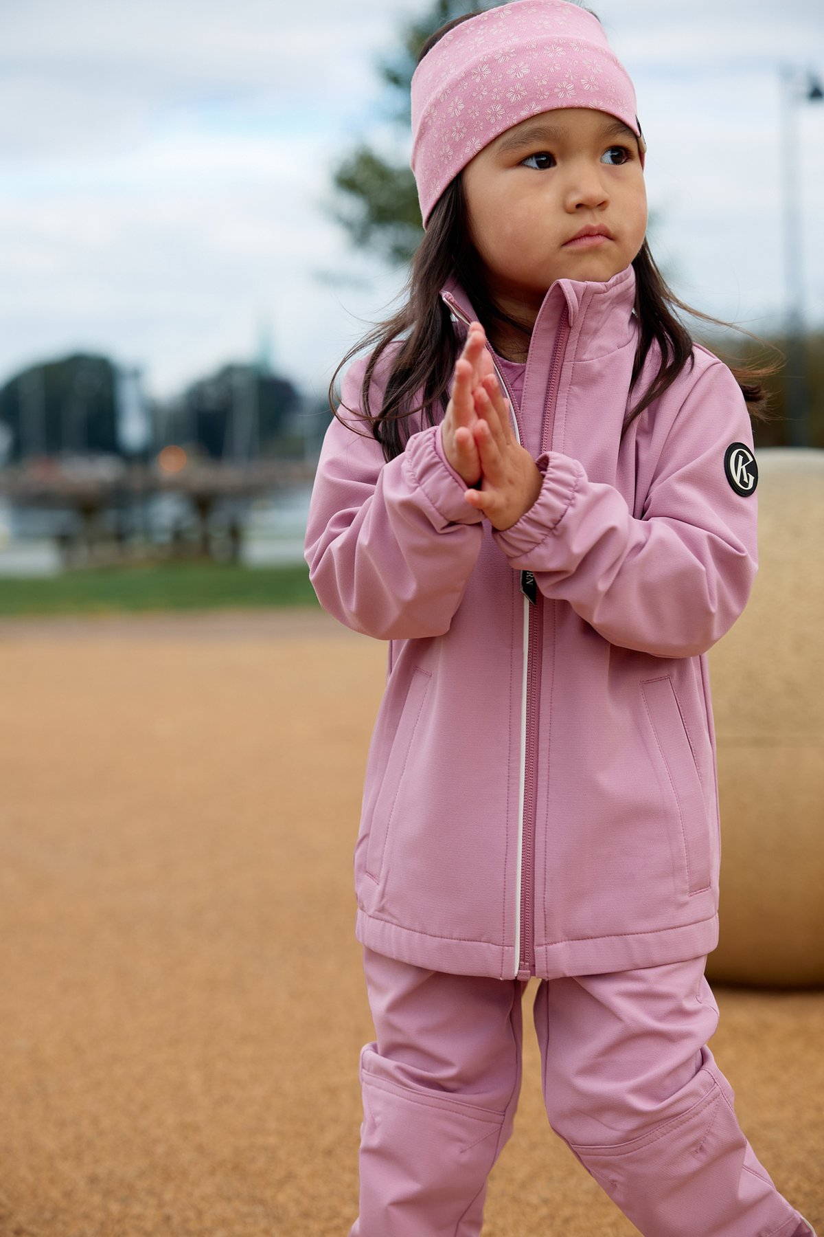 Gullkorn Hike Jakke Dus Rosa