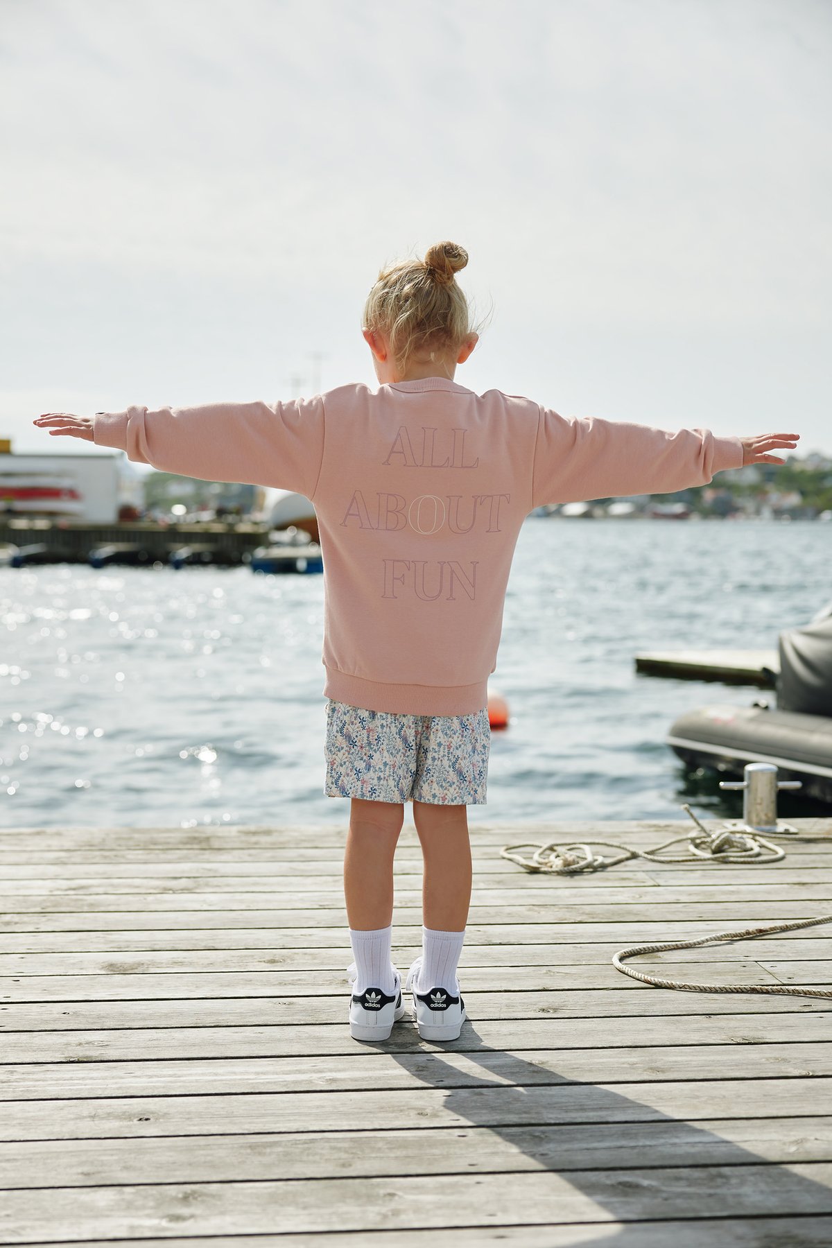 Gullkorn Fun Genser Soft Rosa